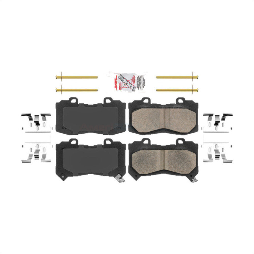 AmeriBRAKES NWF-PTC1802 Disc Brake Pad for 2015-2020 Chevrolet Colorado, GMC Canyon - Front