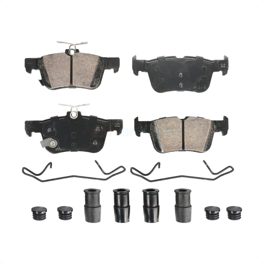 AmeriBRAKES NWF-PTC1833 Disc Brake Pad for 2019-2023 Ford Maverick, Ford Bronco Sport, Ford Escape - Rear