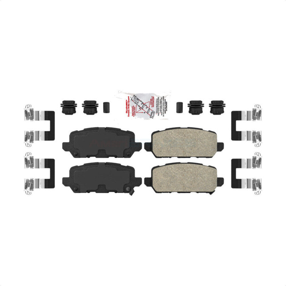 AmeriBRAKES NWF-PTC1841 Disc Brake Pad for 2016-2022 Honda CR-Z, Honda HR-V - Rear