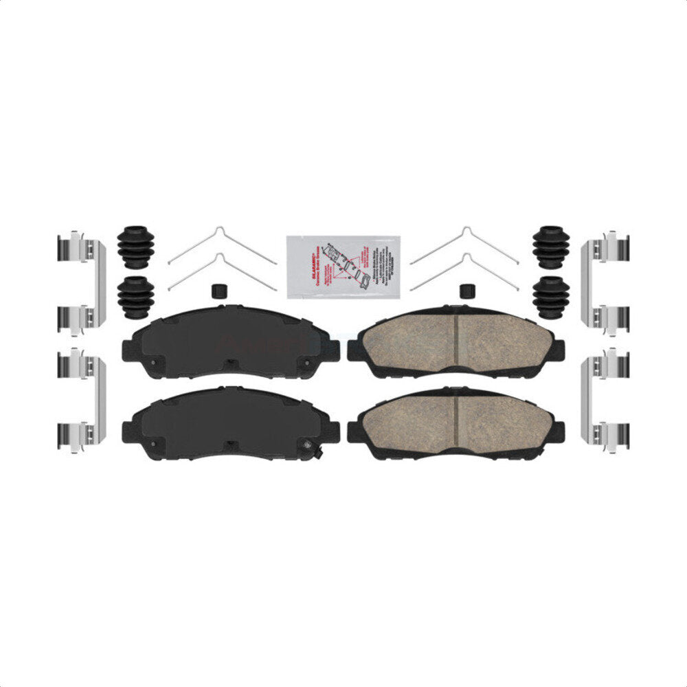 AmeriBRAKES NWF-PTC1896 Disc Brake Pad for 2017-2020 Buick Enclave, Cadillac XT6, Chevrolet Traverse - Front