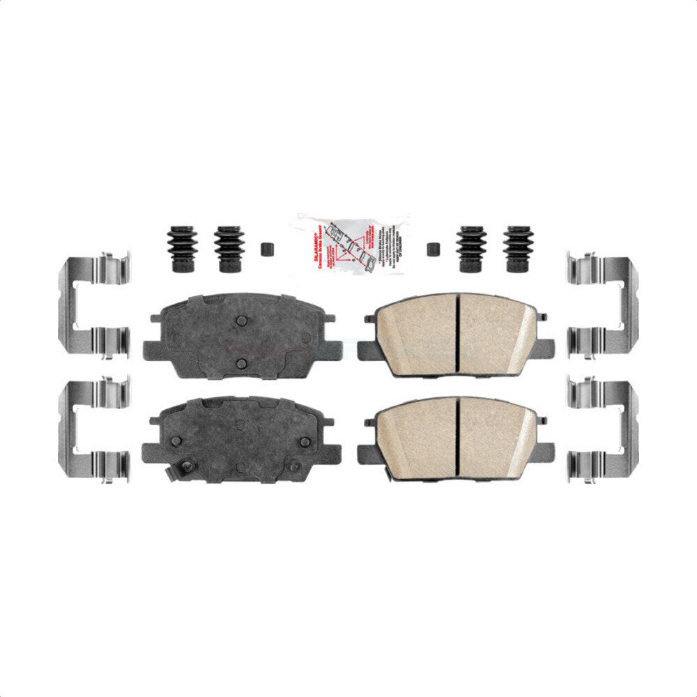 AmeriBRAKES NWF-PTC1913 Disc Brake Pad for 2016-2020 Chevrolet Equinox, Buick Regal Sportback, Buick Regal TourX - Front