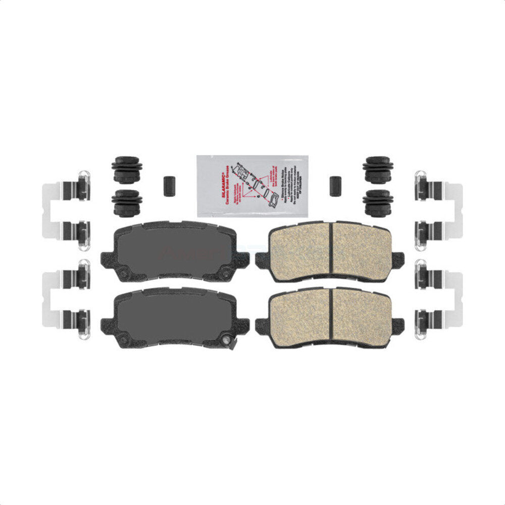 AmeriBRAKES NWF-PTC1954 Disc Brake Pad for 2014-2023 Honda Odyssey, Acura MDX, Acura TLX - Rear