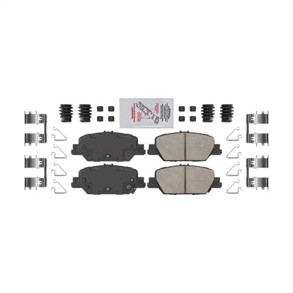 AmeriBRAKES NWF-PTC2037 Disc Brake Pad for 2017-2024 Honda CR-V - Rear