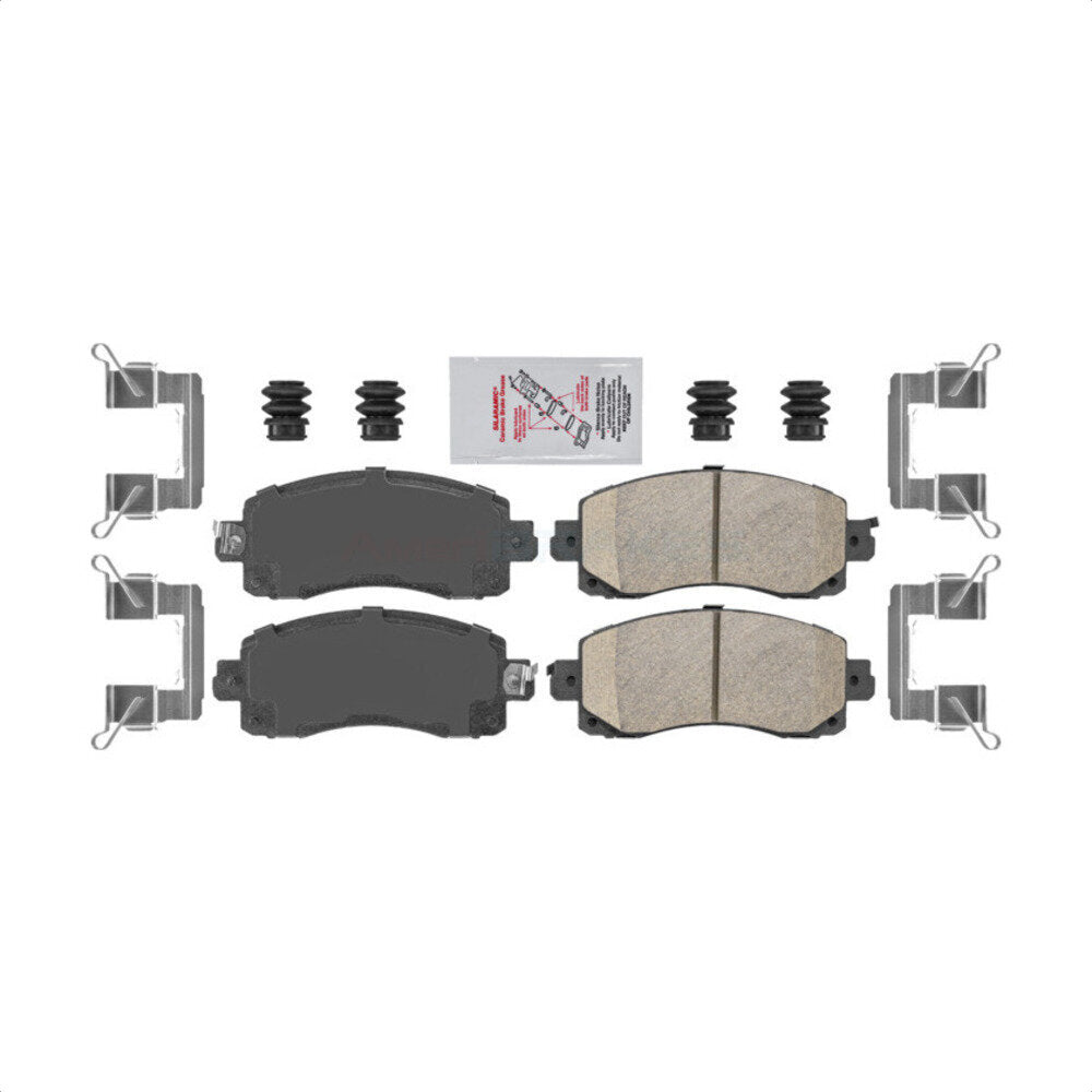 AmeriBRAKES NWF-PTC2045 Disc Brake Pad for 2017-2025 Subaru WRX, Subaru Legacy, Subaru Outback - Front
