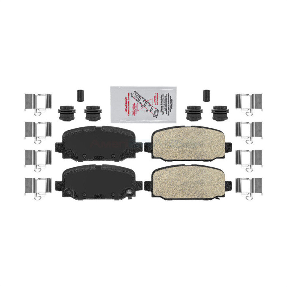 AmeriBRAKES NWF-PTC2081 Disc Brake Pad for 2017-2023 Jeep Compass - Rear