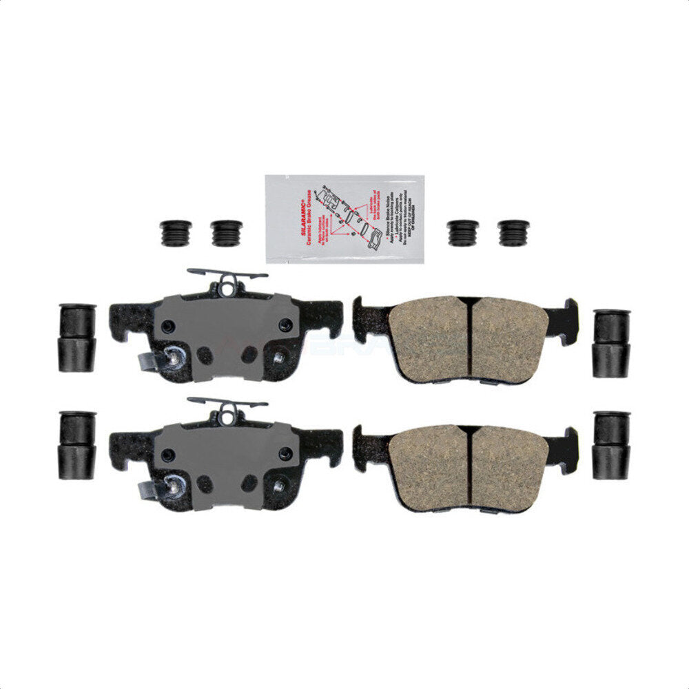 AmeriBRAKES NWF-PTC2102 Disc Brake Pad for 2018-2025 Acura Integra, Acura RDX, Honda Civic - Rear