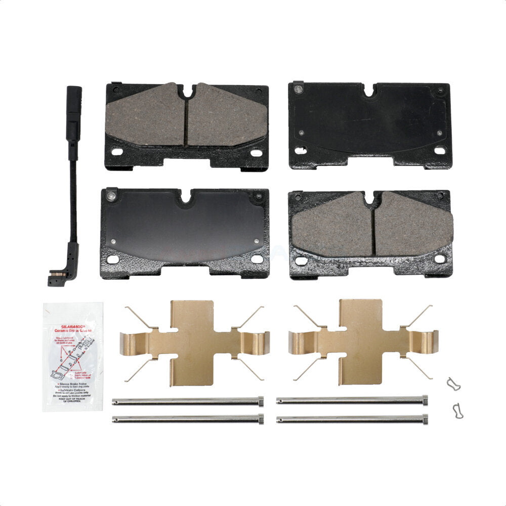 AmeriBRAKES NWF-PTC2173 Disc Brake Pad for 2019-2025 Chevrolet Silverado 1500 LTD, GMC Sierra 1500 Limited, Cadillac Escalade - Front