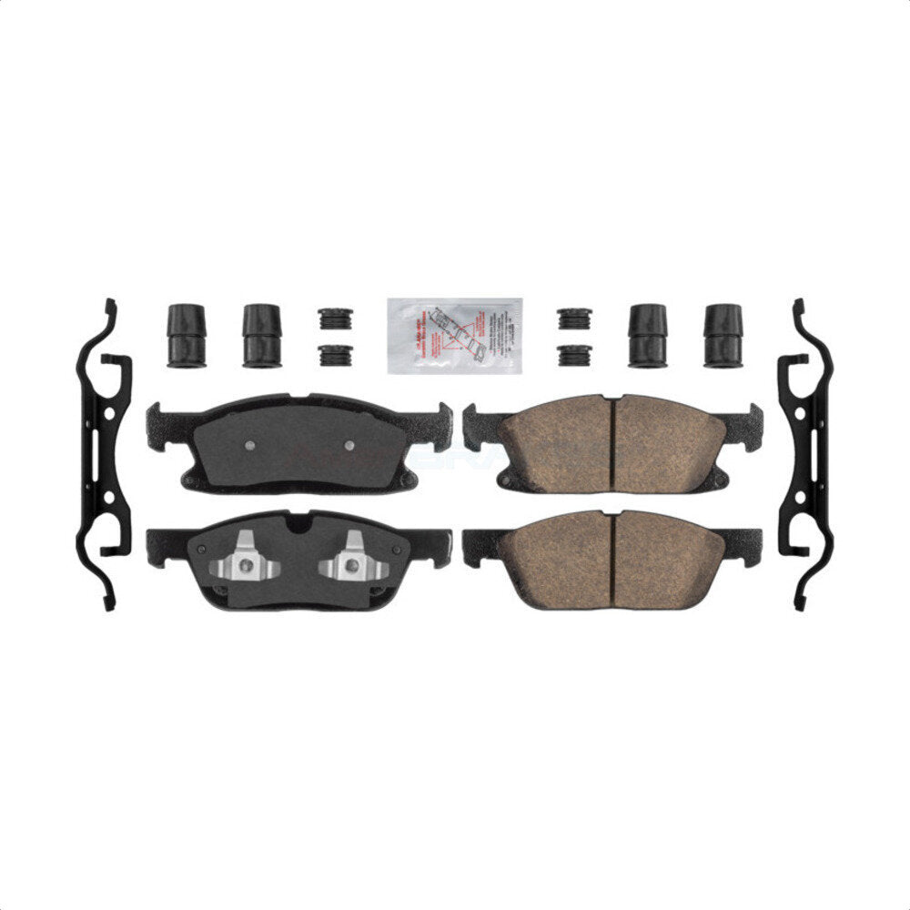 AmeriBRAKES NWF-PTC2180 Disc Brake Pad for 2019-2024 Ford Edge, Lincoln Nautilus - Front