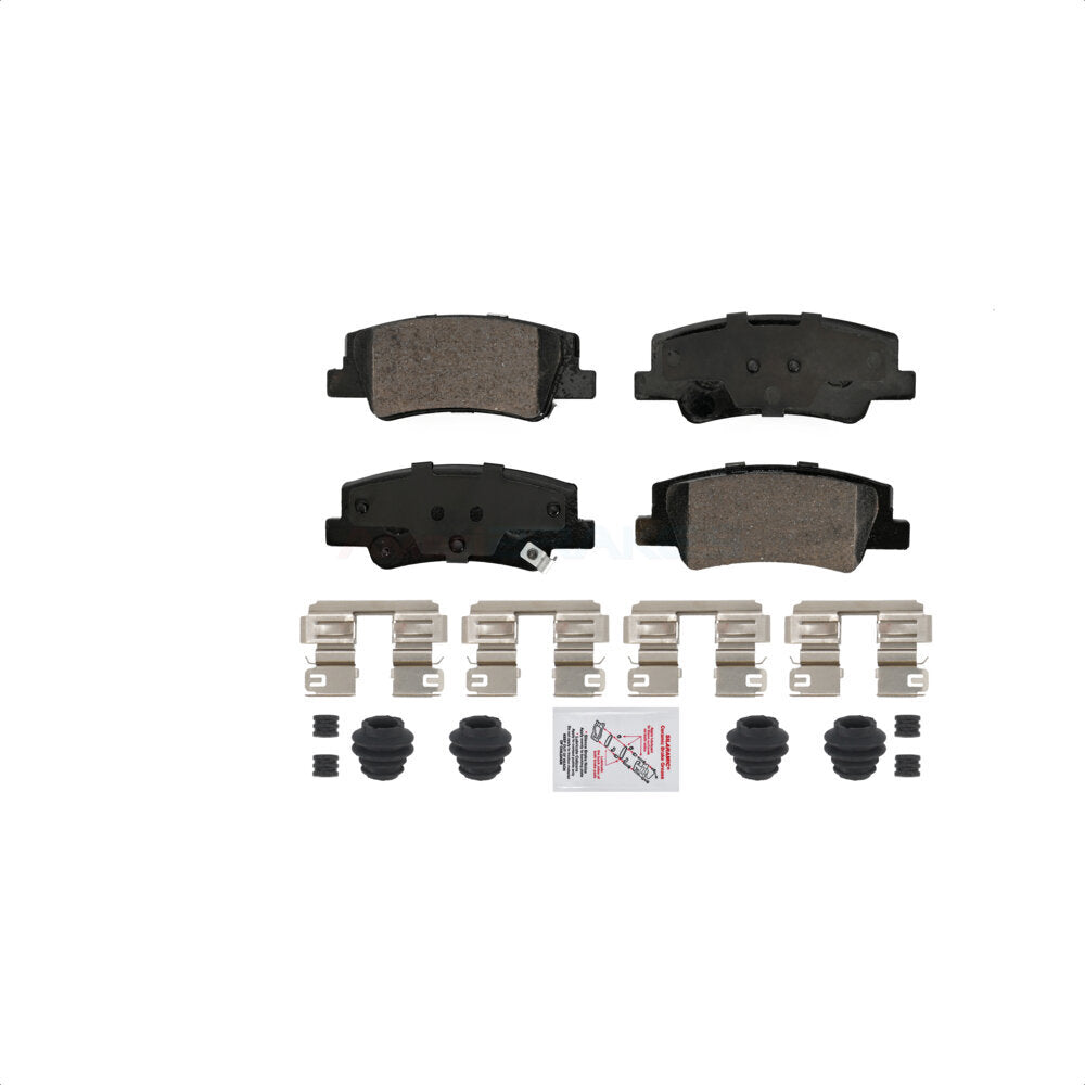 AmeriBRAKES NWF-PTC2299 Disc Brake Pad for 2020-2025 Hyundai Sonata, Kia Niro EV, Kia Sportage - Rear