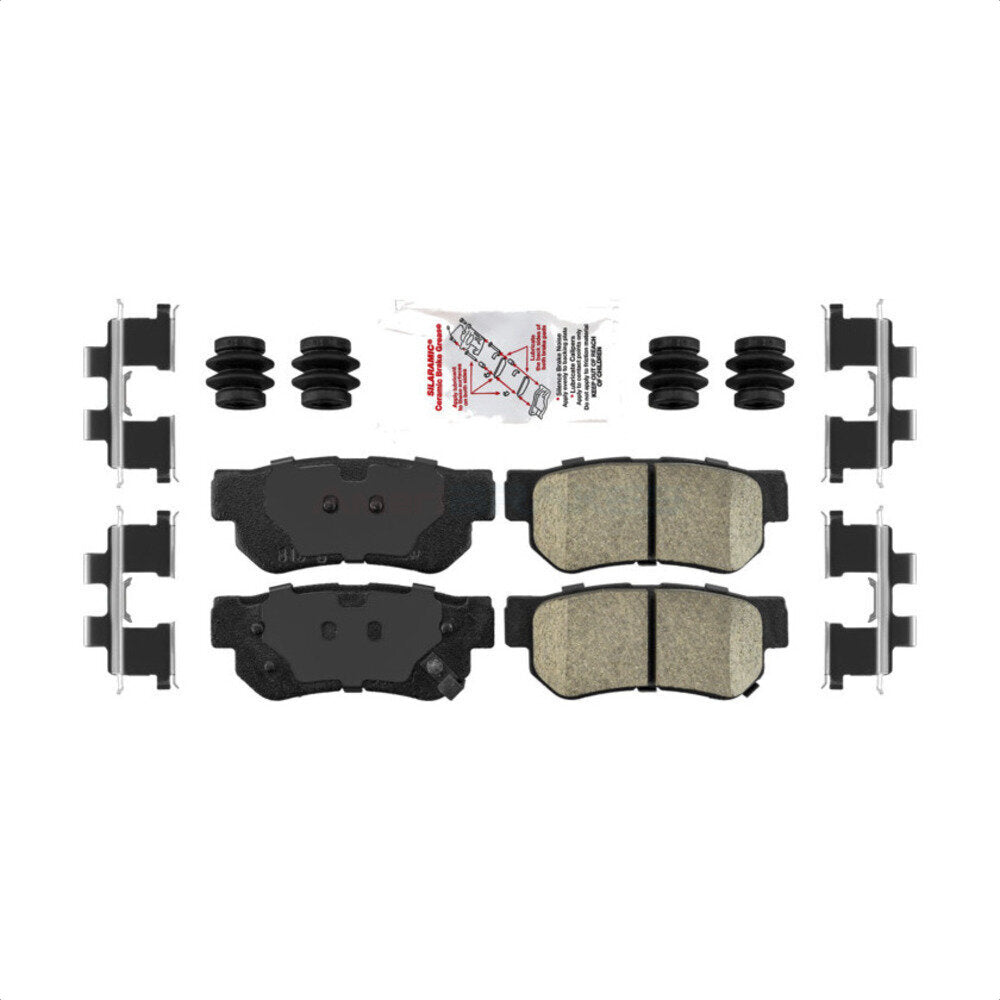 AmeriBRAKES NWF-PTC813 Disc Brake Pad for 1999-2010 Hyundai Elantra, Hyundai Azera, Hyundai Sonata - Rear