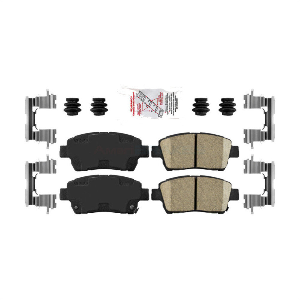 AmeriBRAKES NWF-PTC822 Disc Brake Pad for 2000-2015 Scion iQ, Scion xA, Scion xB - Front