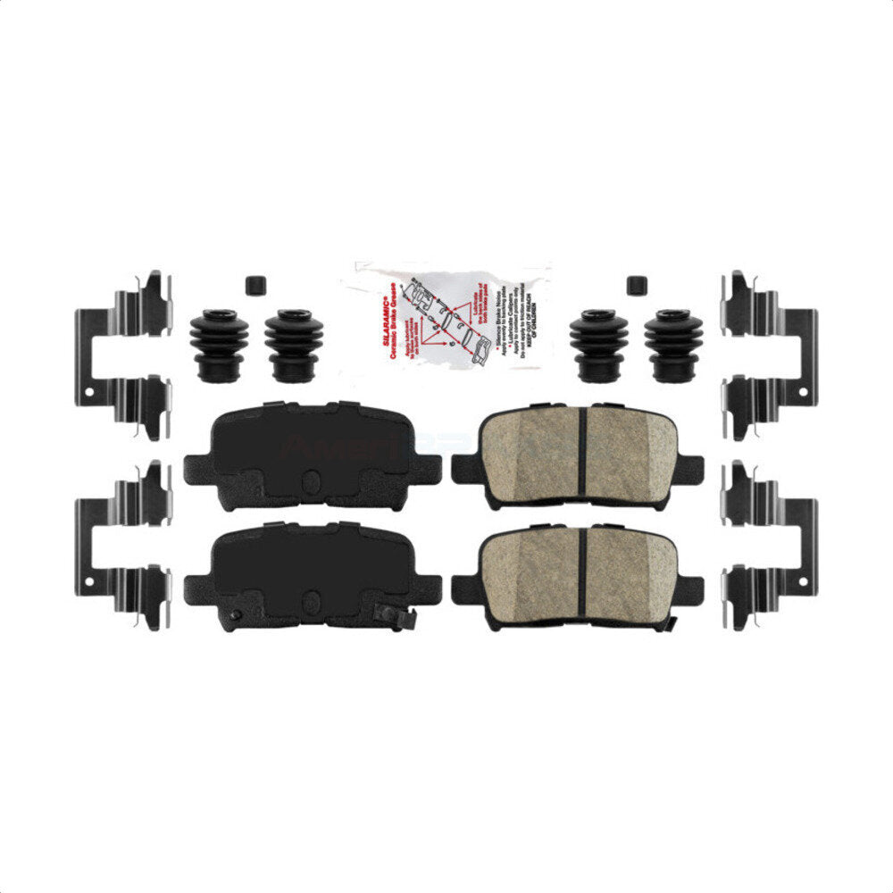 AmeriBRAKES NWF-PTC865 Disc Brake Pad for 2001-2008 Honda Pilot, Honda Odyssey, Acura MDX - Rear