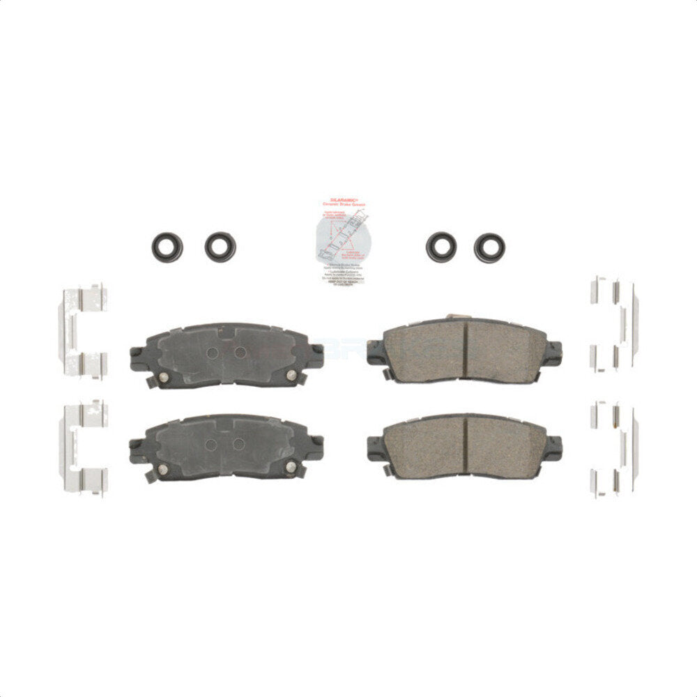 AmeriBRAKES NWF-PTC883 Disc Brake Pad for 2002-2019 GMC Acadia Limited, Cadillac XTS, Chevrolet Traverse - Rear