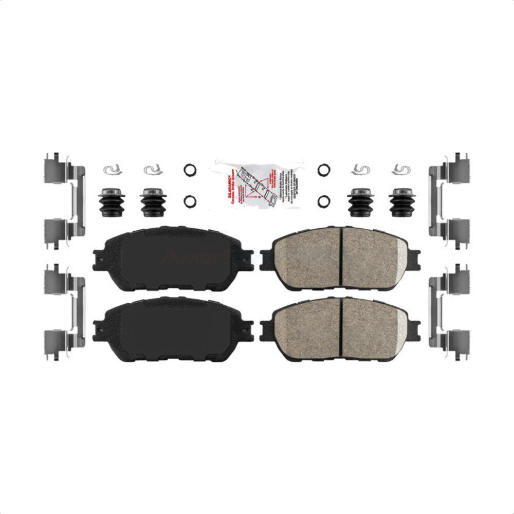 AmeriBRAKES NWF-PTC906 Disc Brake Pad for 2002-2010 Toyota Avalon, Toyota Camry, Lexus ES330 - Front