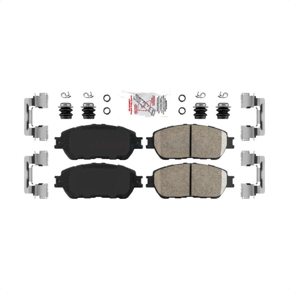 AmeriBRAKES NWF-PTC906A Disc Brake Pad for 2005-2015 Toyota Tacoma - Front
