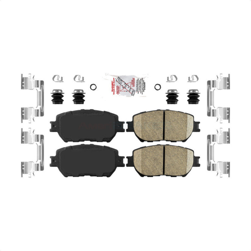 AmeriBRAKES NWF-PTC908 Disc Brake Pad for 2002-2015 Lexus IS250, Lexus GS300, Toyota Camry - Front