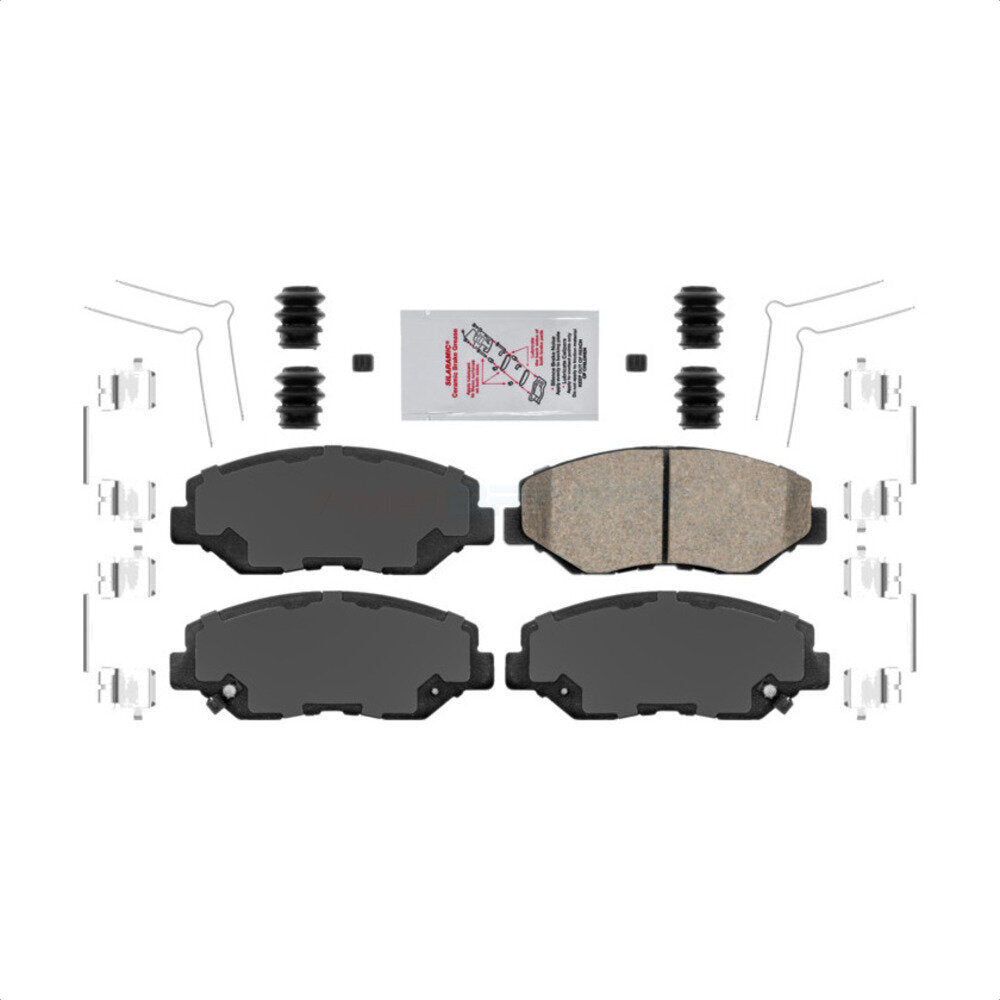 AmeriBRAKES NWF-PTC914A Disc Brake Pad for 2005-2021 Honda Civic, Honda CR-Z, Acura ILX - Front