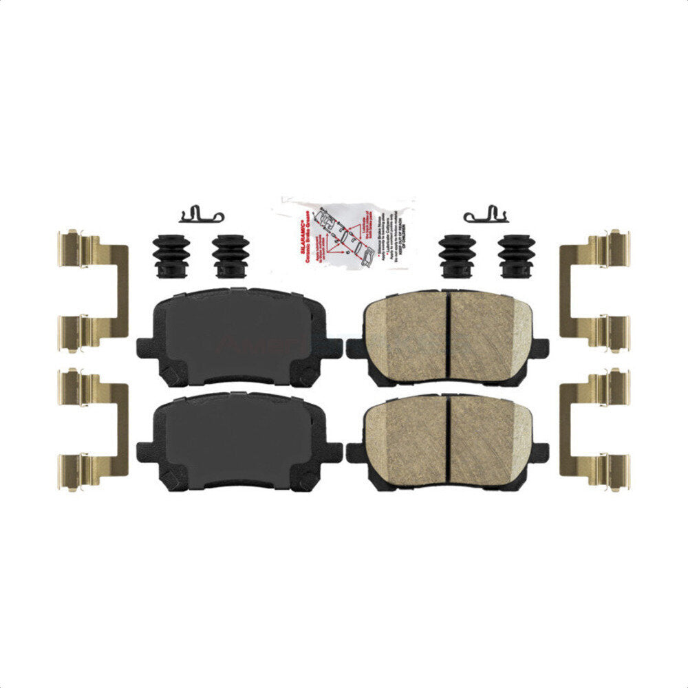 AmeriBRAKES NWF-PTC923 Disc Brake Pad for 2003-2008 Pontiac Vibe, Toyota Corolla, Toyota Matrix - Front