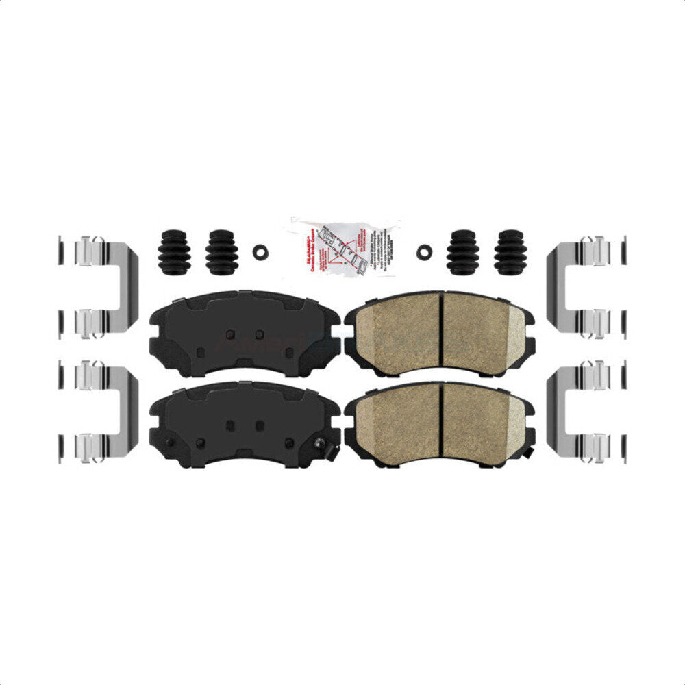AmeriBRAKES NWF-PTC924 Disc Brake Pad for 2003-2013 Hyundai Elantra, Kia Soul, Hyundai Tiburon - Front
