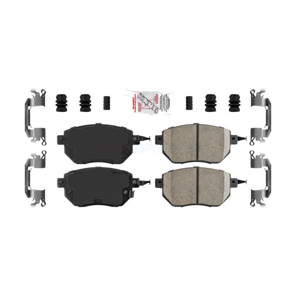 AmeriBRAKES NWF-PTC969 Disc Brake Pad for 2003-2012 Nissan Murano, INFINITI FX35, INFINITI FX45 - Front