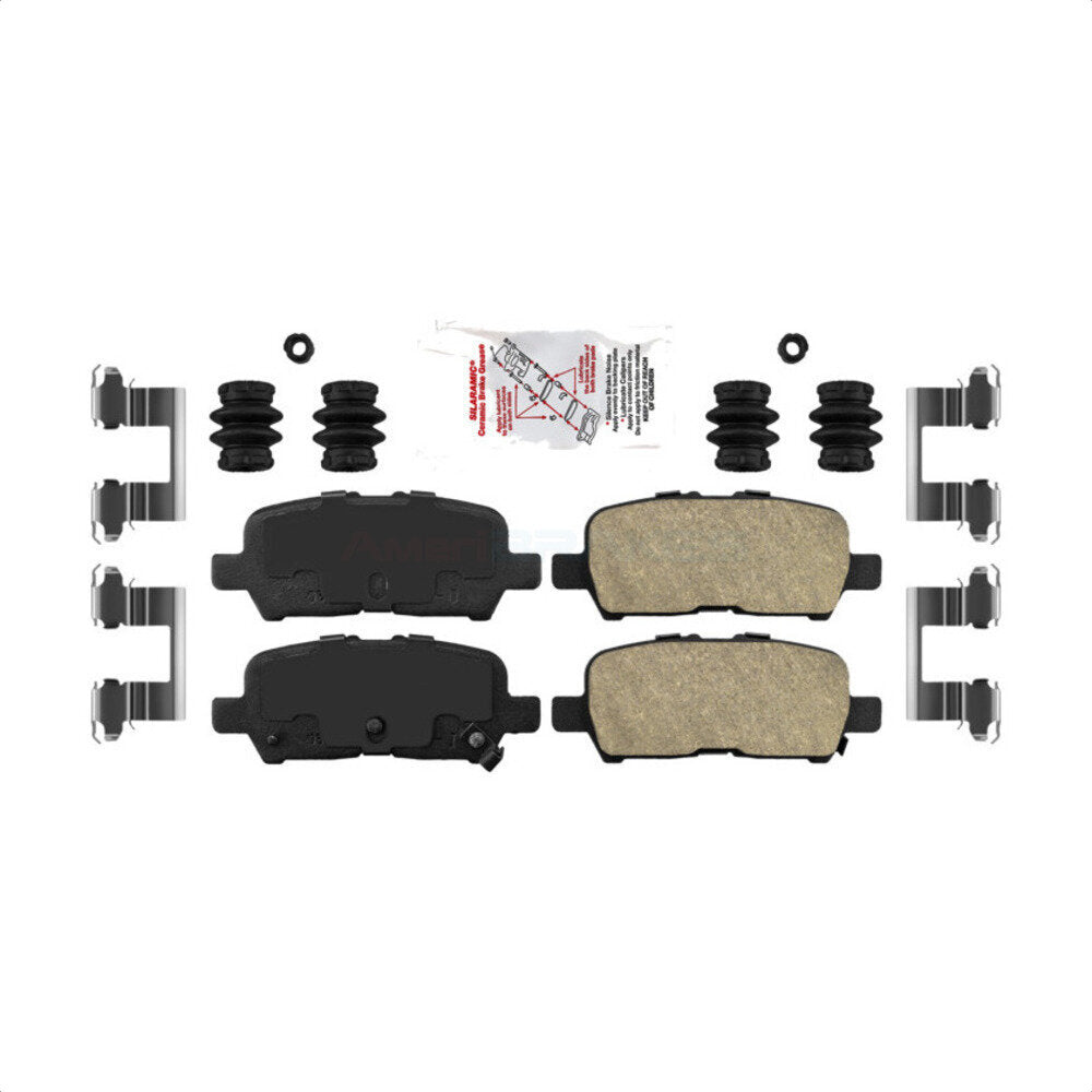 AmeriBRAKES NWF-PTC999 Disc Brake Pad for 2004-2016 Chevrolet Impala Limited, Chevrolet Impala, Buick Allure - Rear