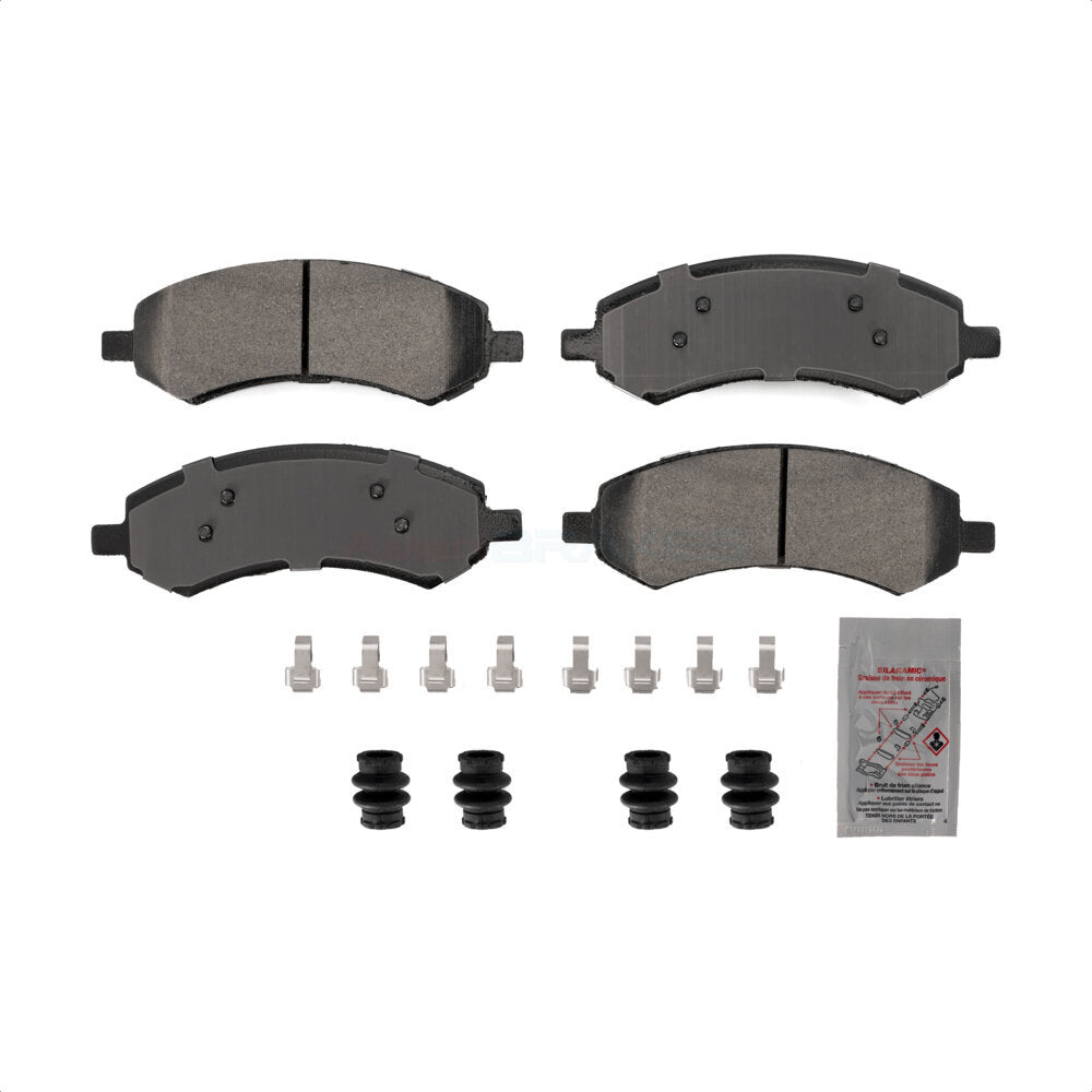 AmeriBRAKES NWF-PTM1084 Disc Brake Pad for 2005-2023 Ram 1500 Classic, Ram 1500, Ram Dakota - Front