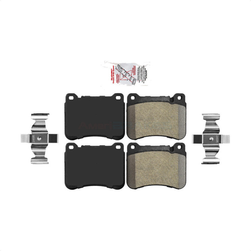 AmeriBRAKES NWF-PTM1121 Disc Brake Pad for 2004-2011 Mercedes-Benz SLK300, Mercedes-Benz SLK350, Mercedes-Benz C230 - Front
