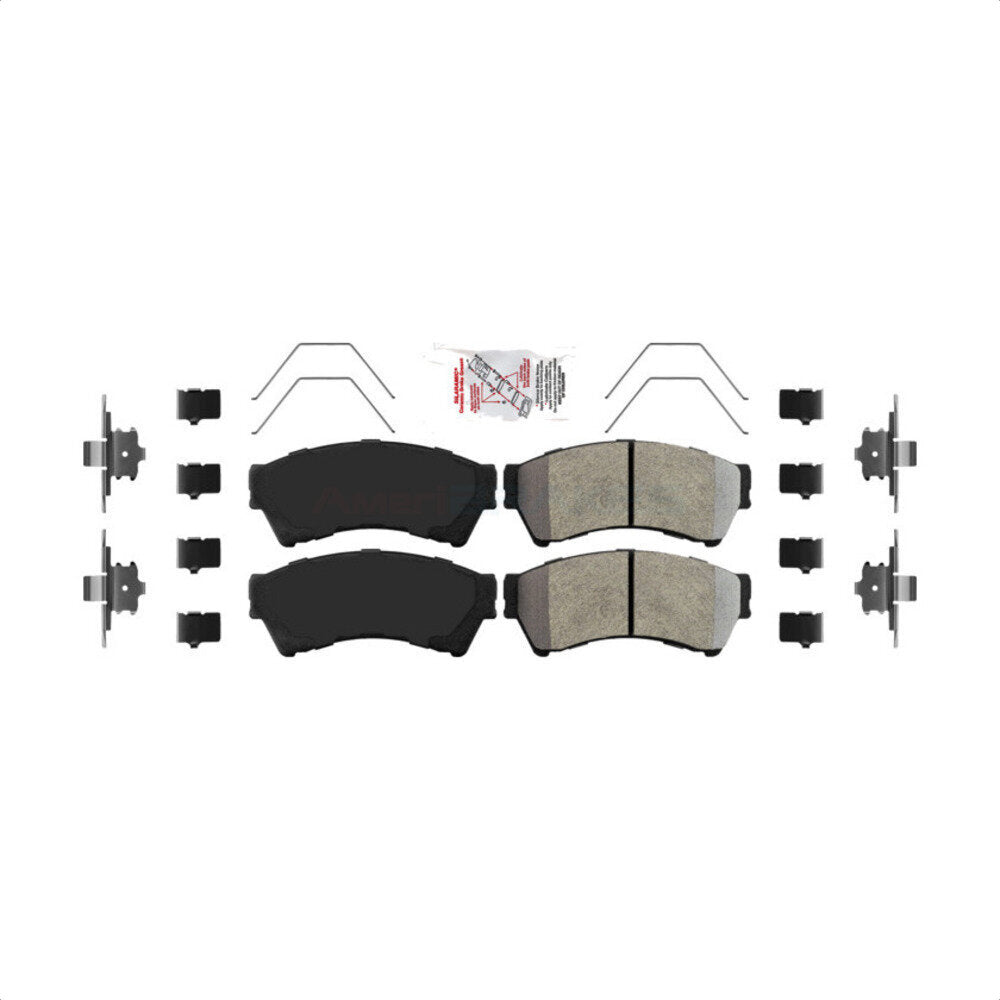 AmeriBRAKES NWF-PTM1164 Disc Brake Pad for 2006-2013 Mazda 6, Lincoln MKZ, Ford Fusion - Front