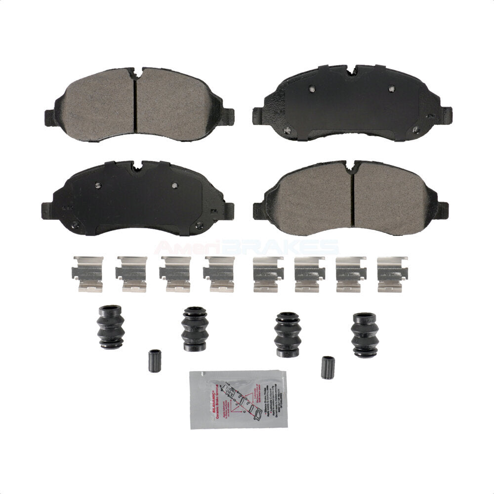 AmeriBRAKES NWF-PTM1774 Disc Brake Pad for 2015-2023 Ford Transit-150, Ford Transit-350, Ford Transit-350 HD - Front