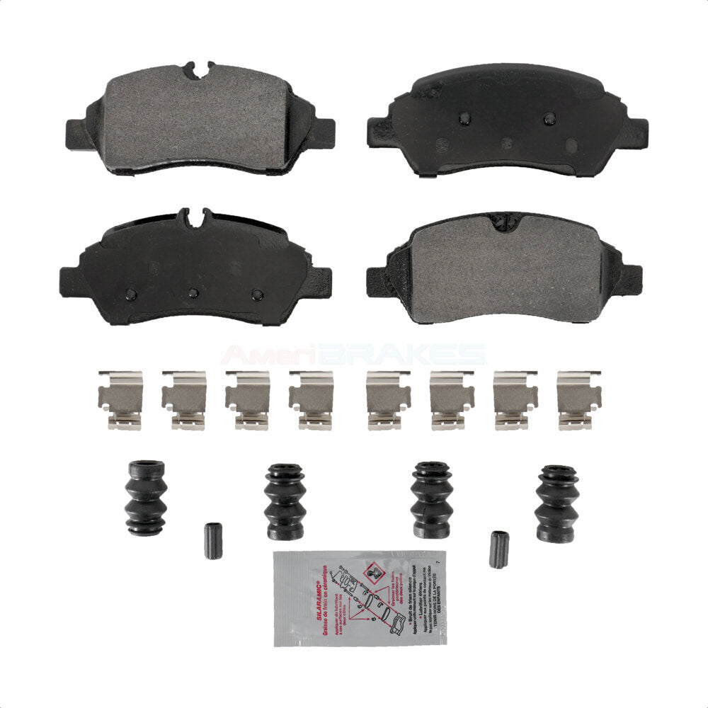 AmeriBRAKES NWF-PTM1775 Disc Brake Pad for 2015-2019 Ford Transit-150, Ford Transit-250, Ford Transit-350 - Rear