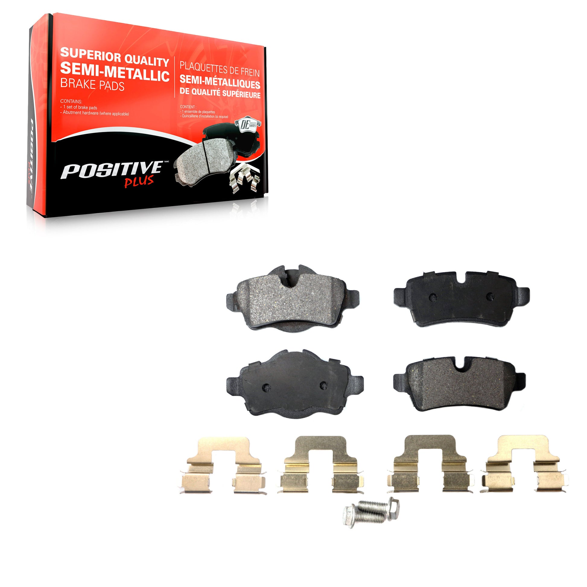 Positive Plus PPF-D1309 Disc Brake Pad for 2007-2015 Mini Cooper - Rear