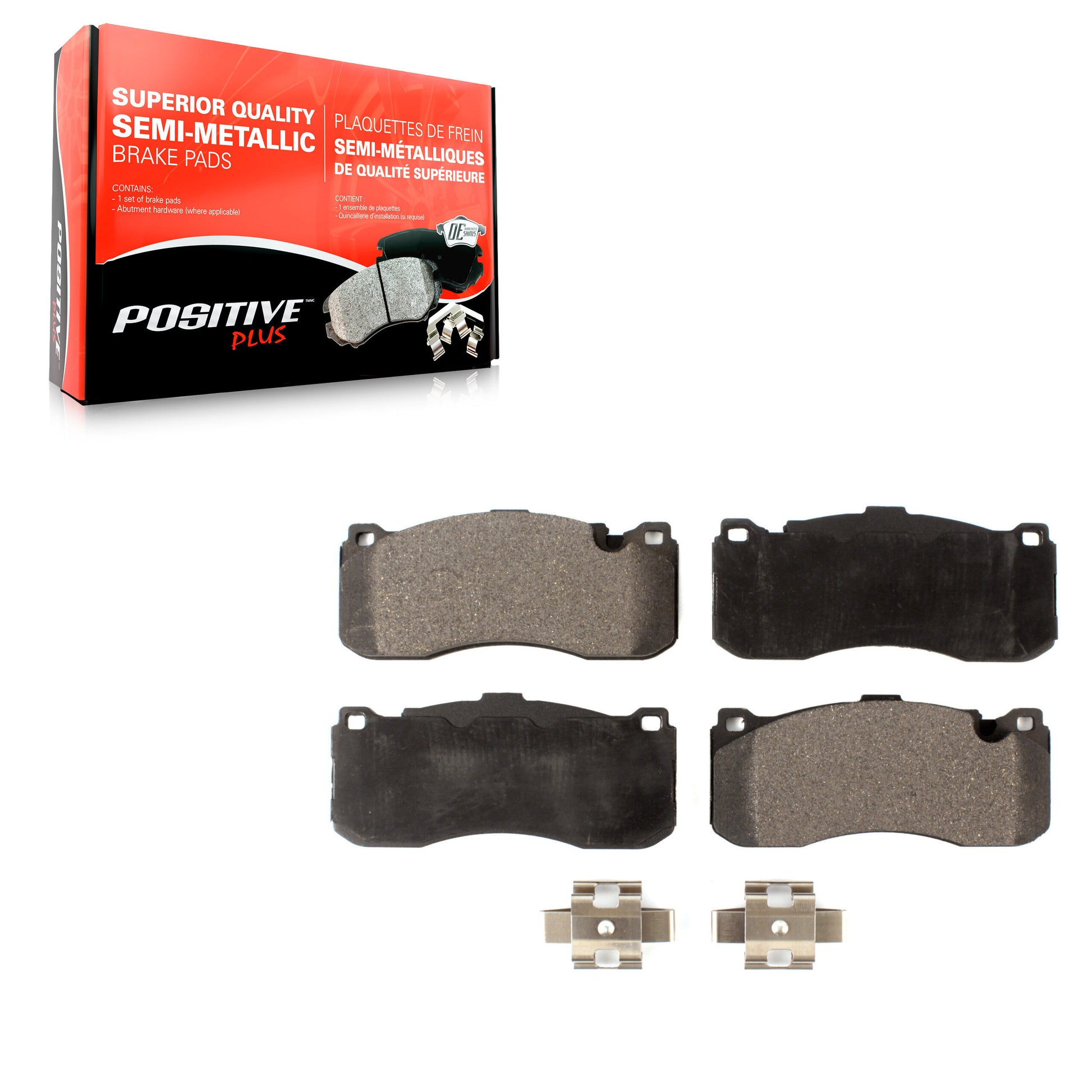 Positive Plus PPF-D1371 Disc Brake Pad for 2008-2013 BMW 135is, BMW 328i, Mini Cooper - Front
