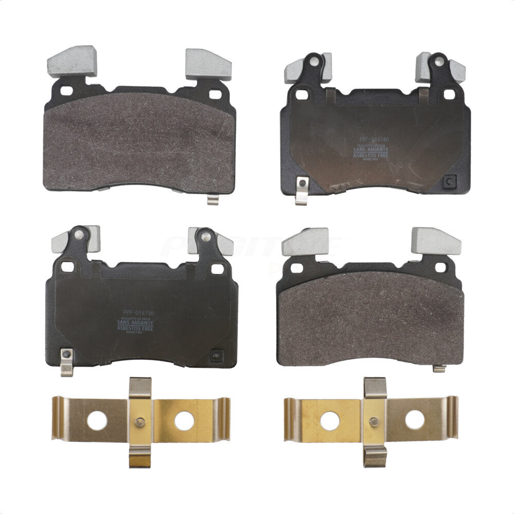 Positive Plus PPF-D1474A Disc Brake Pad for 2010-2022 Chevrolet Camaro, Cadillac CT6, Cadillac CTS - Front