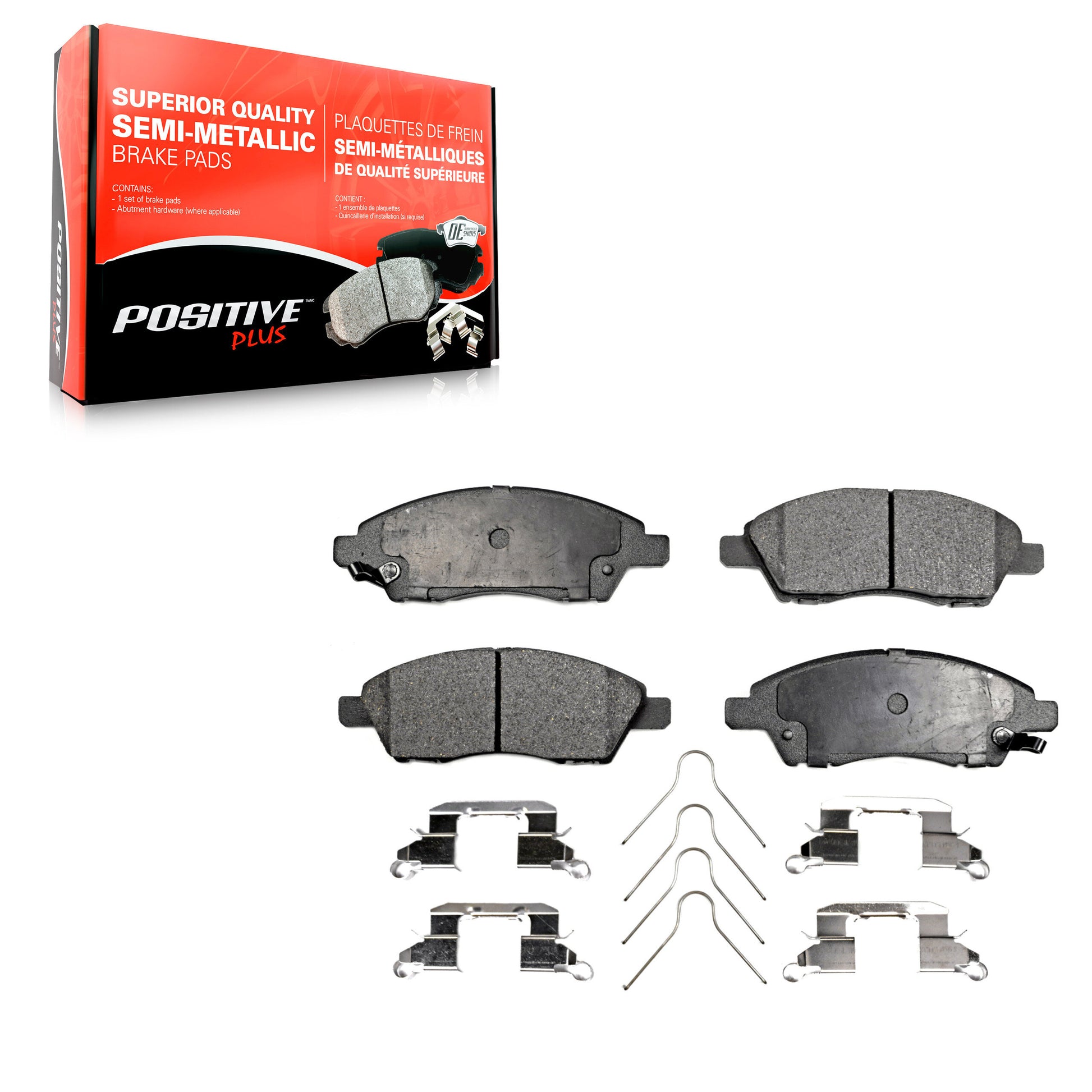 Positive Plus PPF-D1592 Disc Brake Pad for 2012-2019 Nissan Micra, Nissan Versa Note, Nissan Versa - Front