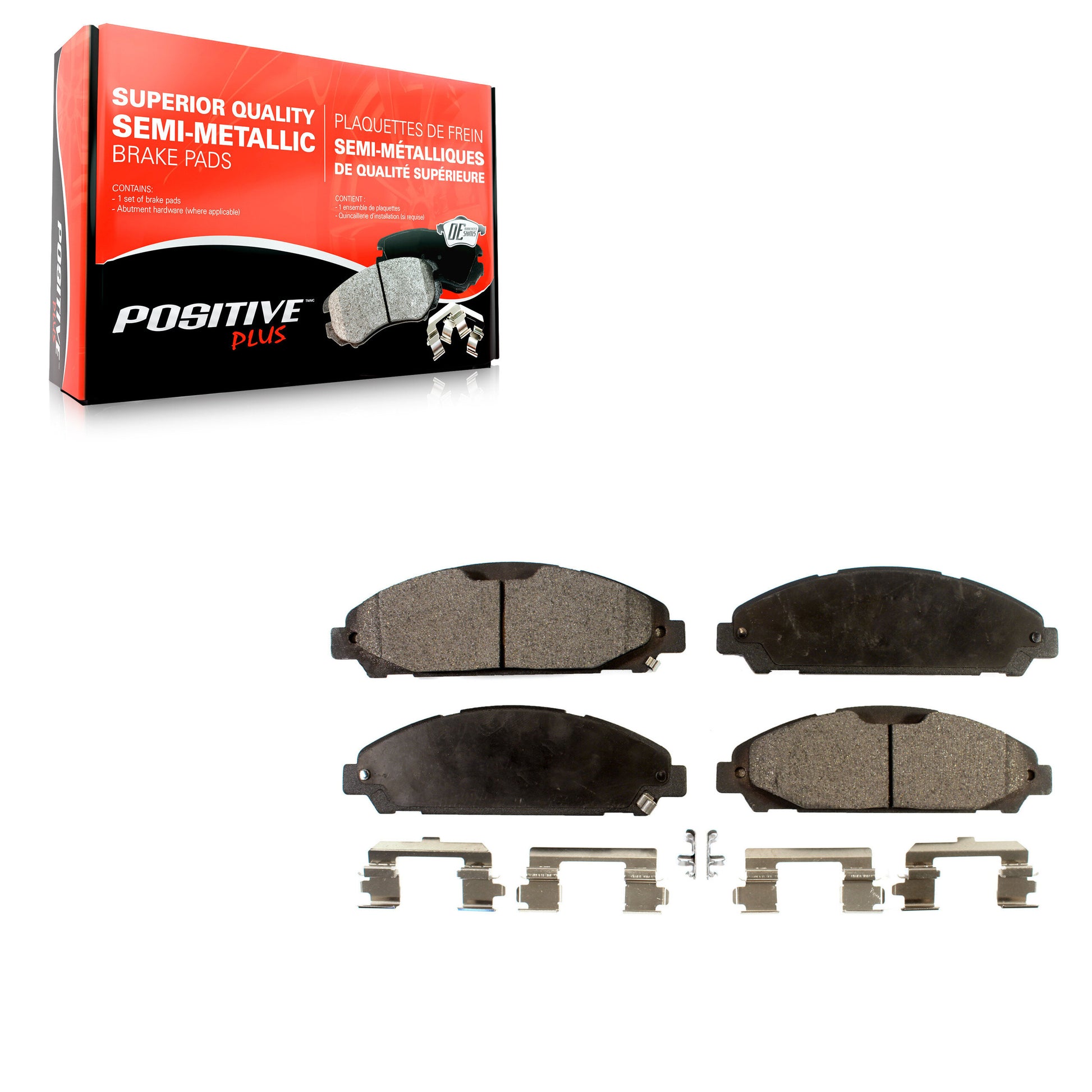 Positive Plus PPF-D1791 Disc Brake Pad for 2015-2023 Ford Mustang - Front