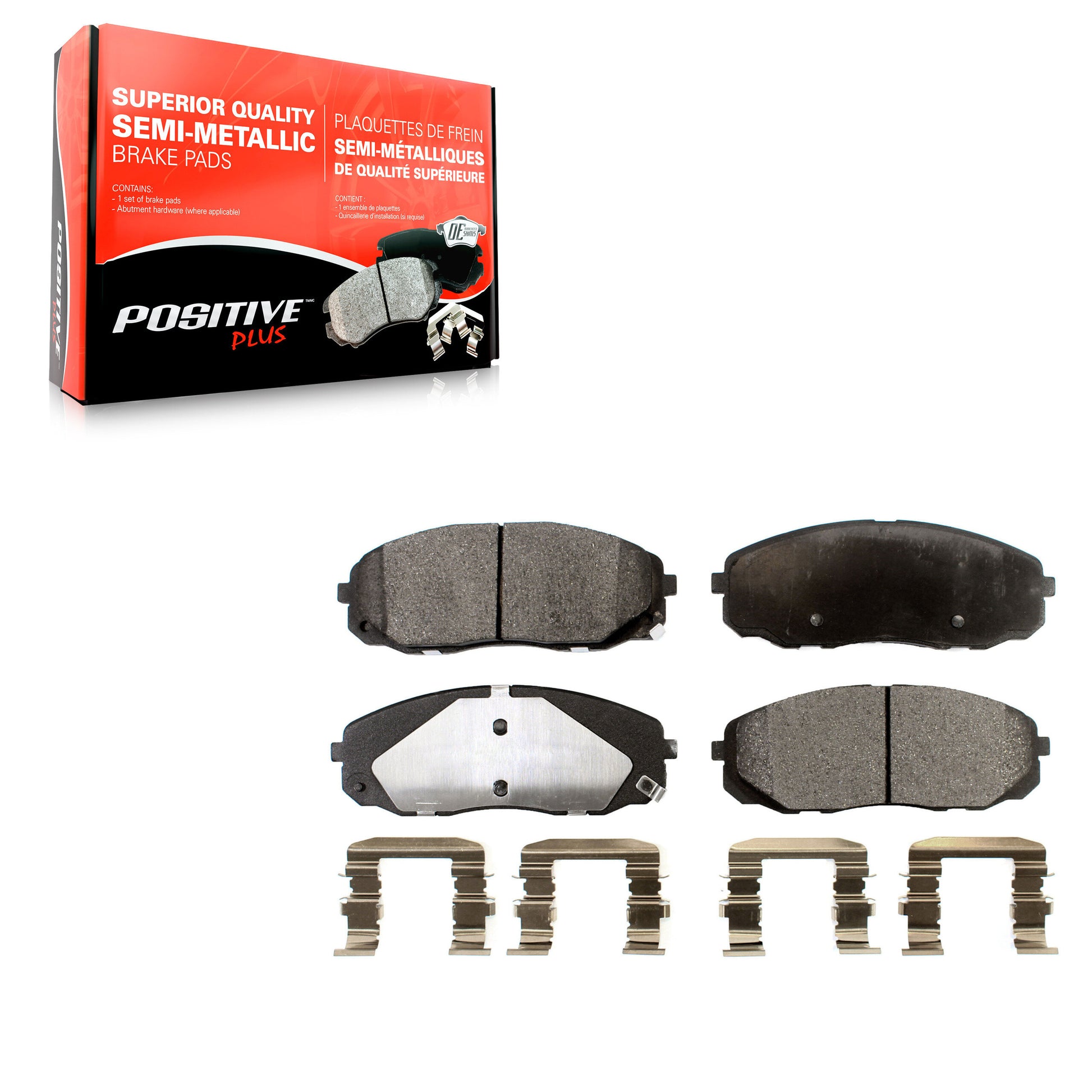 Positive Plus PPF-D1814 Disc Brake Pad for 2015-2021 Kia Sedona - Front