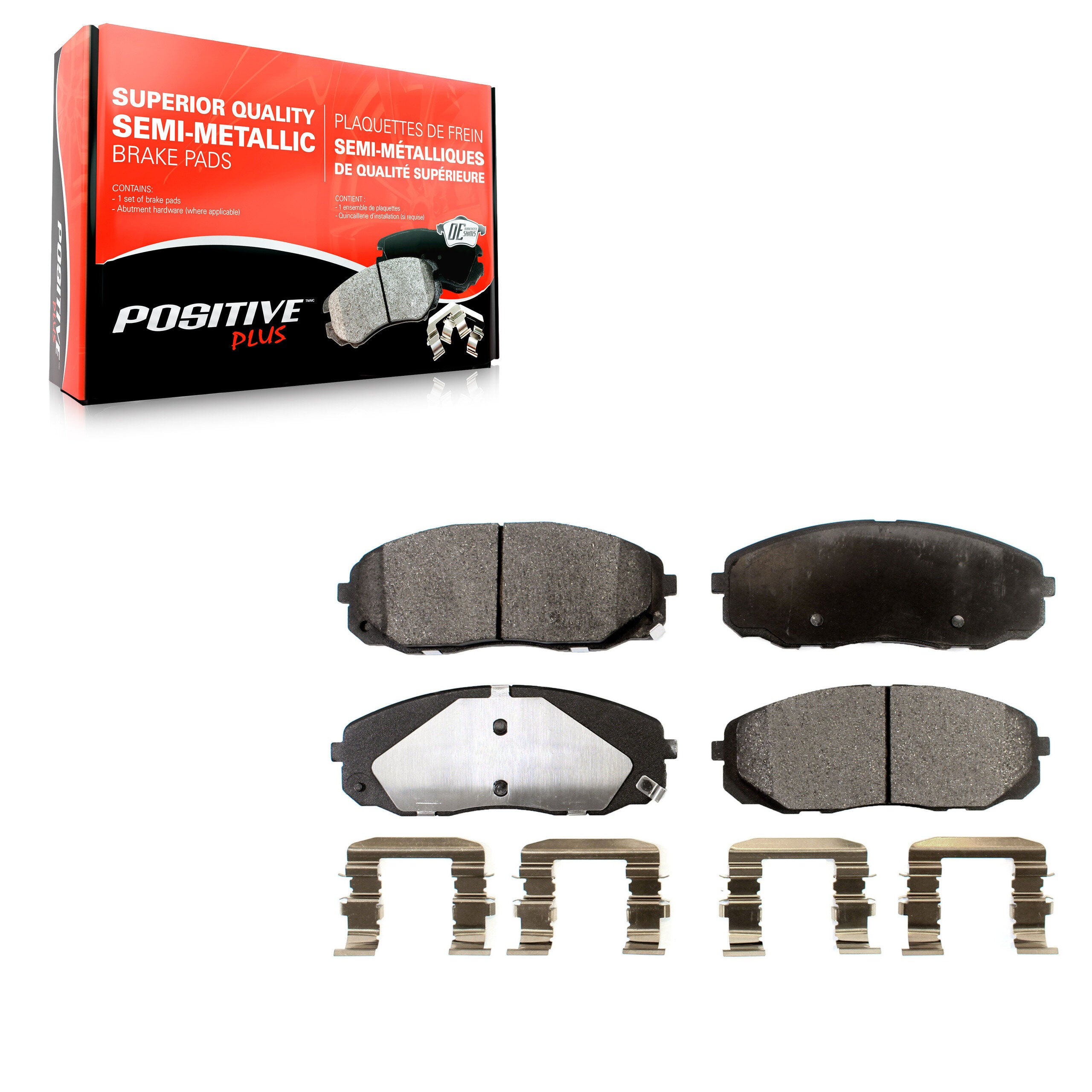 Positive Plus PPF-D1814 Disc Brake Pad for 2015-2021 Kia Sedona - Front