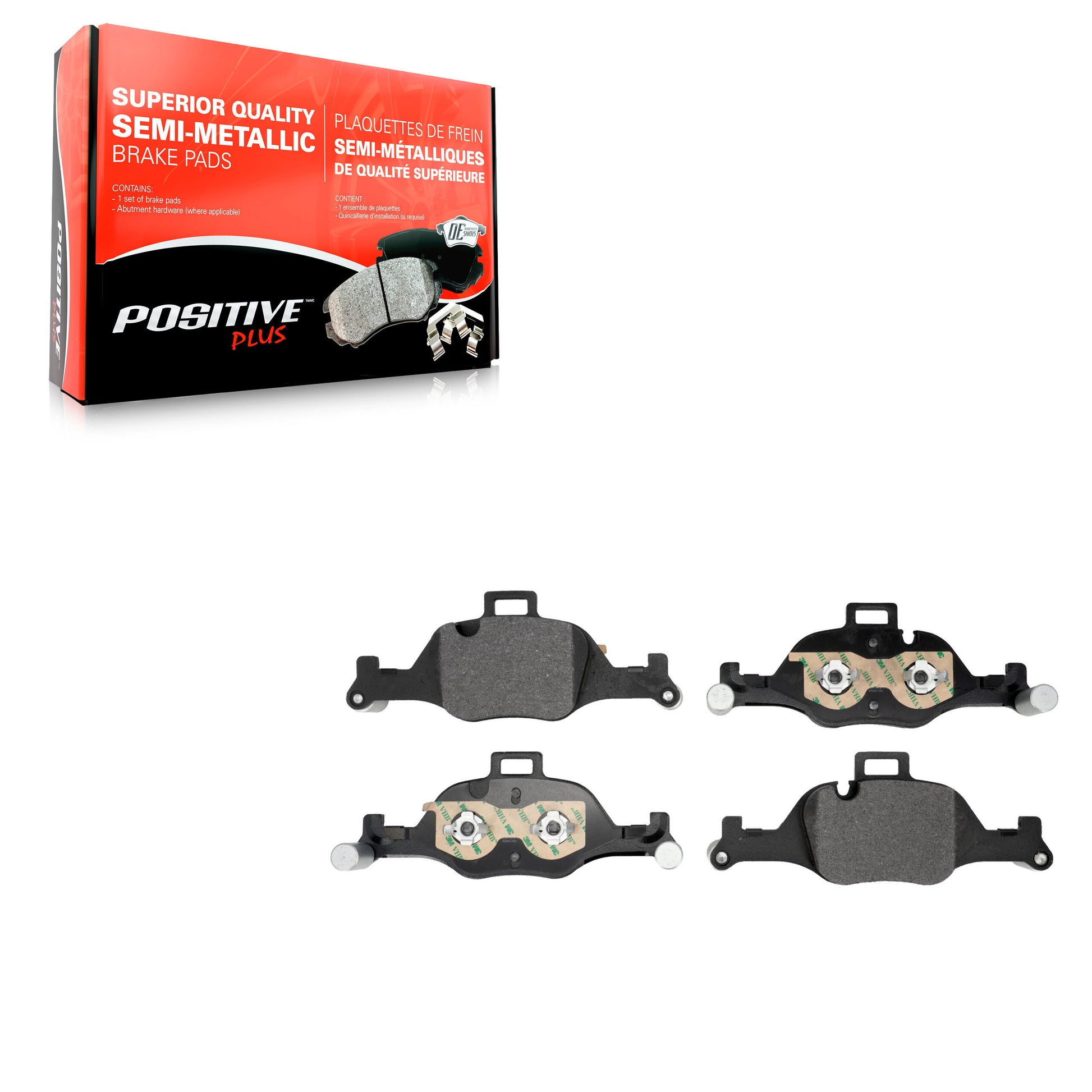 Positive Plus PPF-D2060 Disc Brake Pad for 2017-2023 BMW i4, BMW X6, BMW X5 - Front