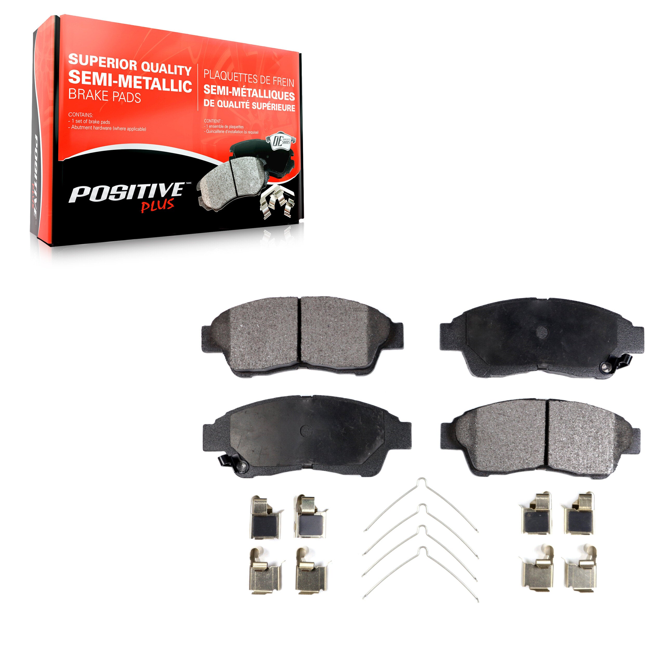 Positive Plus PPF-D562 Disc Brake Pad for 1992-2001 Toyota Camry, Toyota RAV4, Toyota Celica - Front