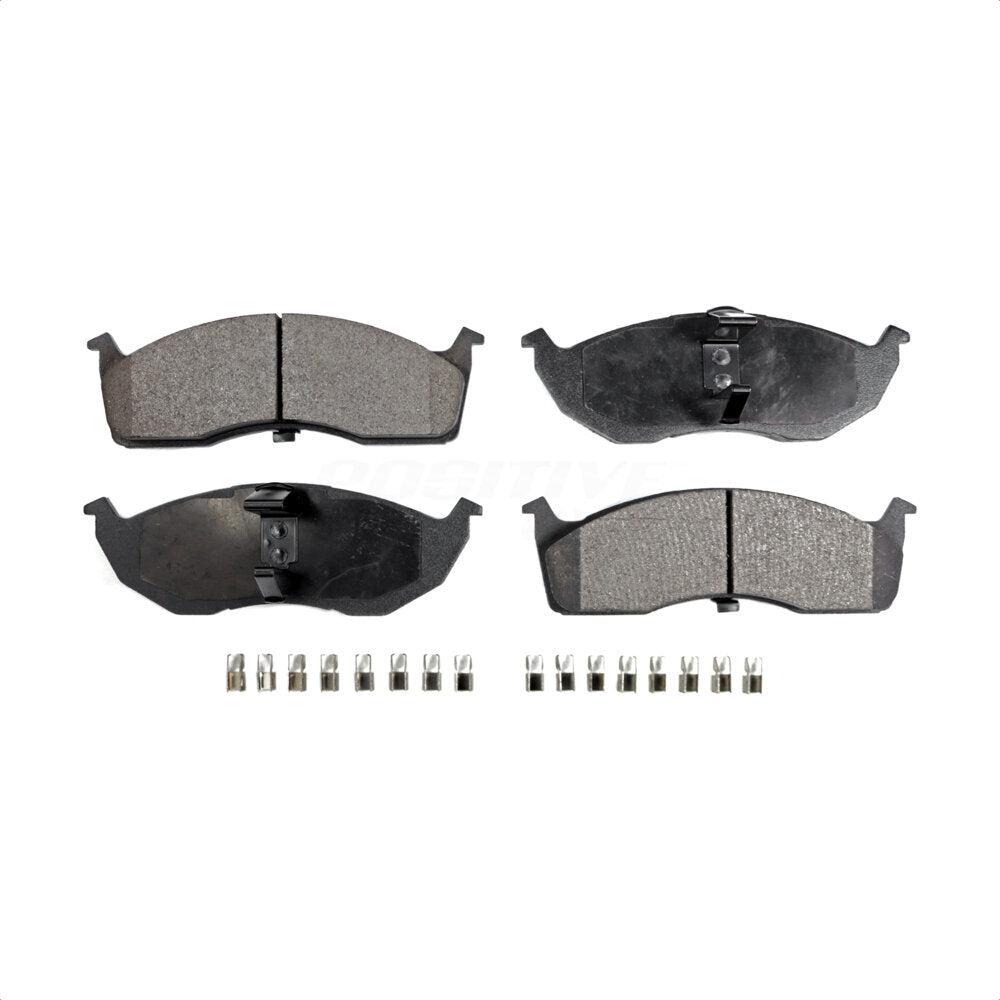 Positive Plus PPF-D591 Disc Brake Pad for 1993-2004 Chrysler Prowler, Chrysler Grand Voyager, Chrysler Voyager - Front
