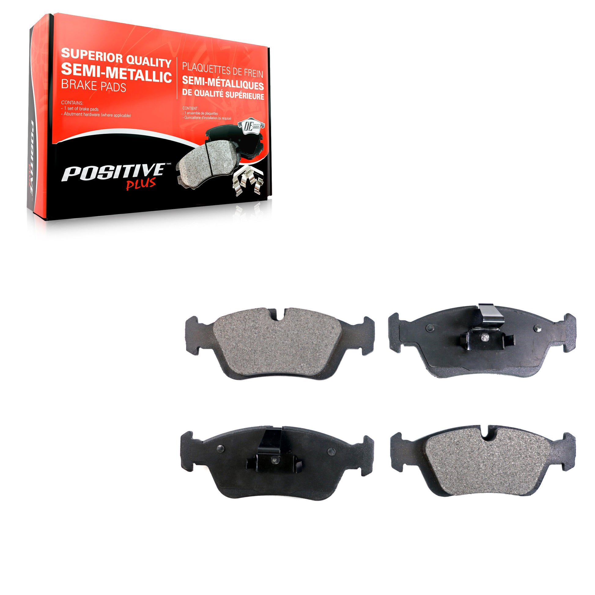 Positive Plus PPF-D781 Disc Brake Pad for 1991-2008 BMW Z4, BMW 320i, BMW 325Ci - Front