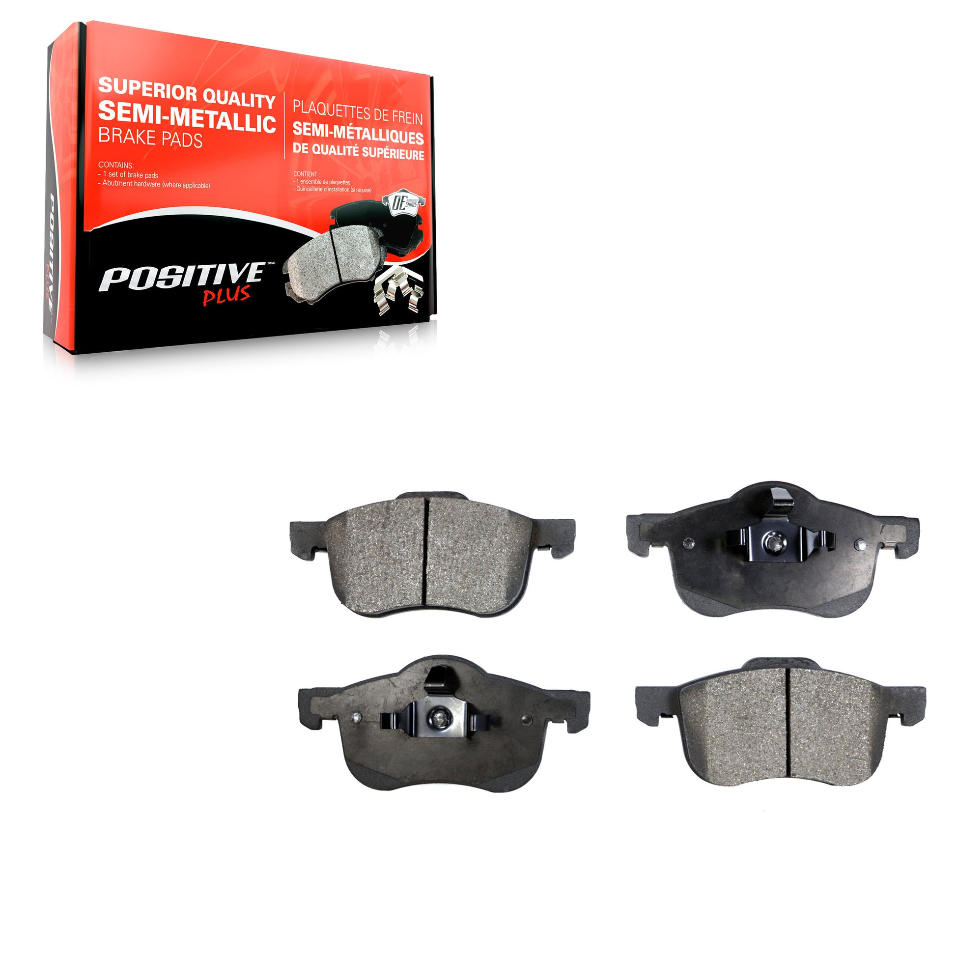 Positive Plus PPF-D794 Disc Brake Pad for 1999-2009 Volvo S60, Volvo V70, Volvo XC70 - Front