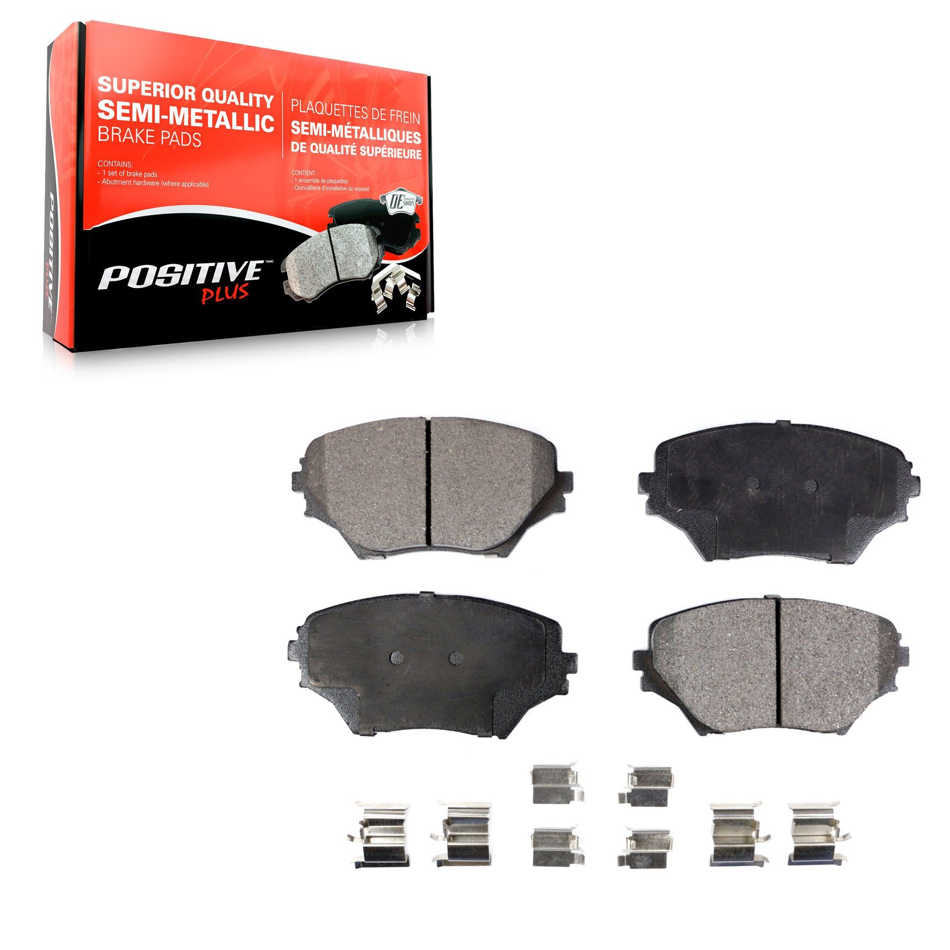Positive Plus PPF-D862 Disc Brake Pad for 2001-2005 Toyota RAV4 - Front