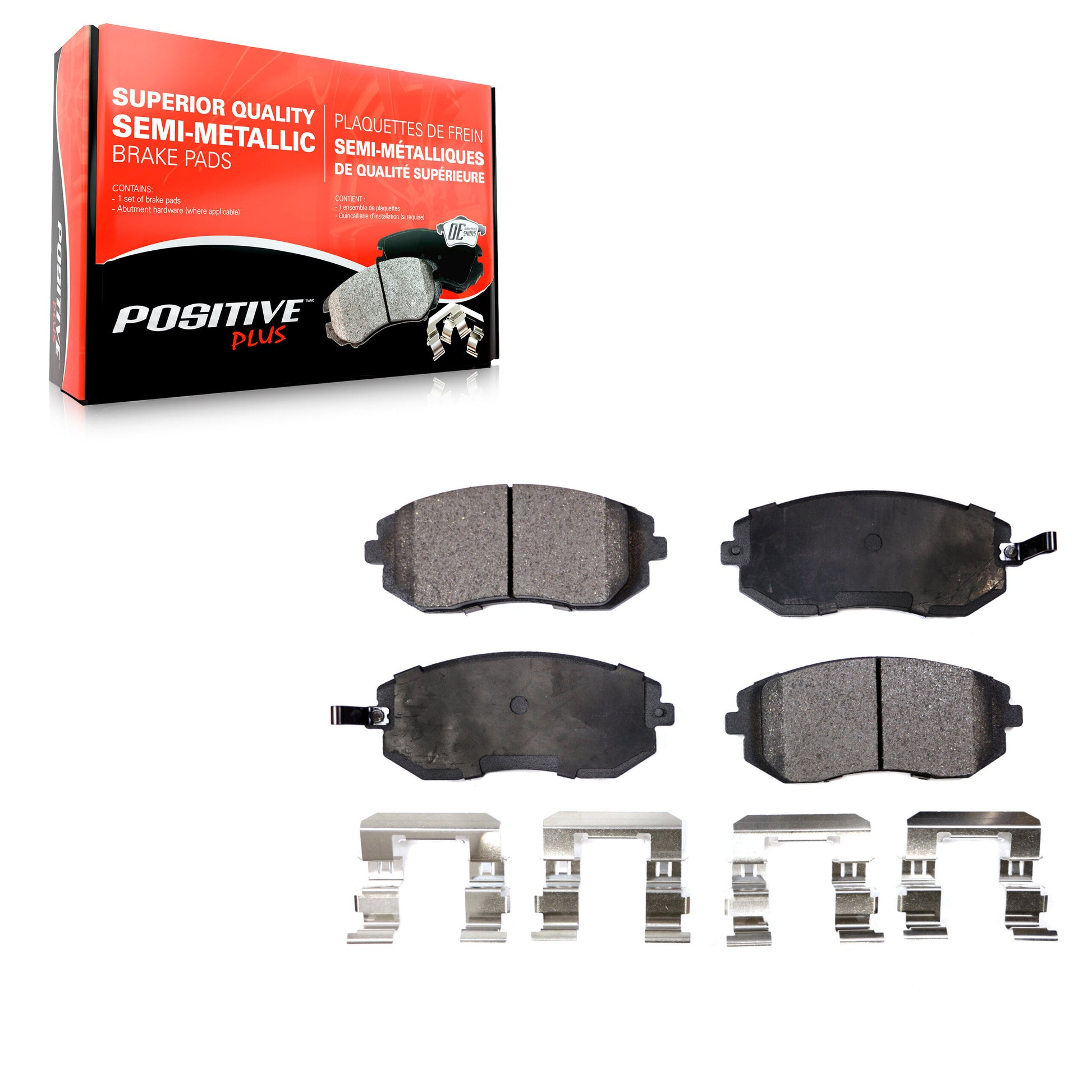 Positive Plus PPF-D929 Disc Brake Pad for 2002-2013 Subaru WRX, Subaru Legacy, Subaru Forester - Front