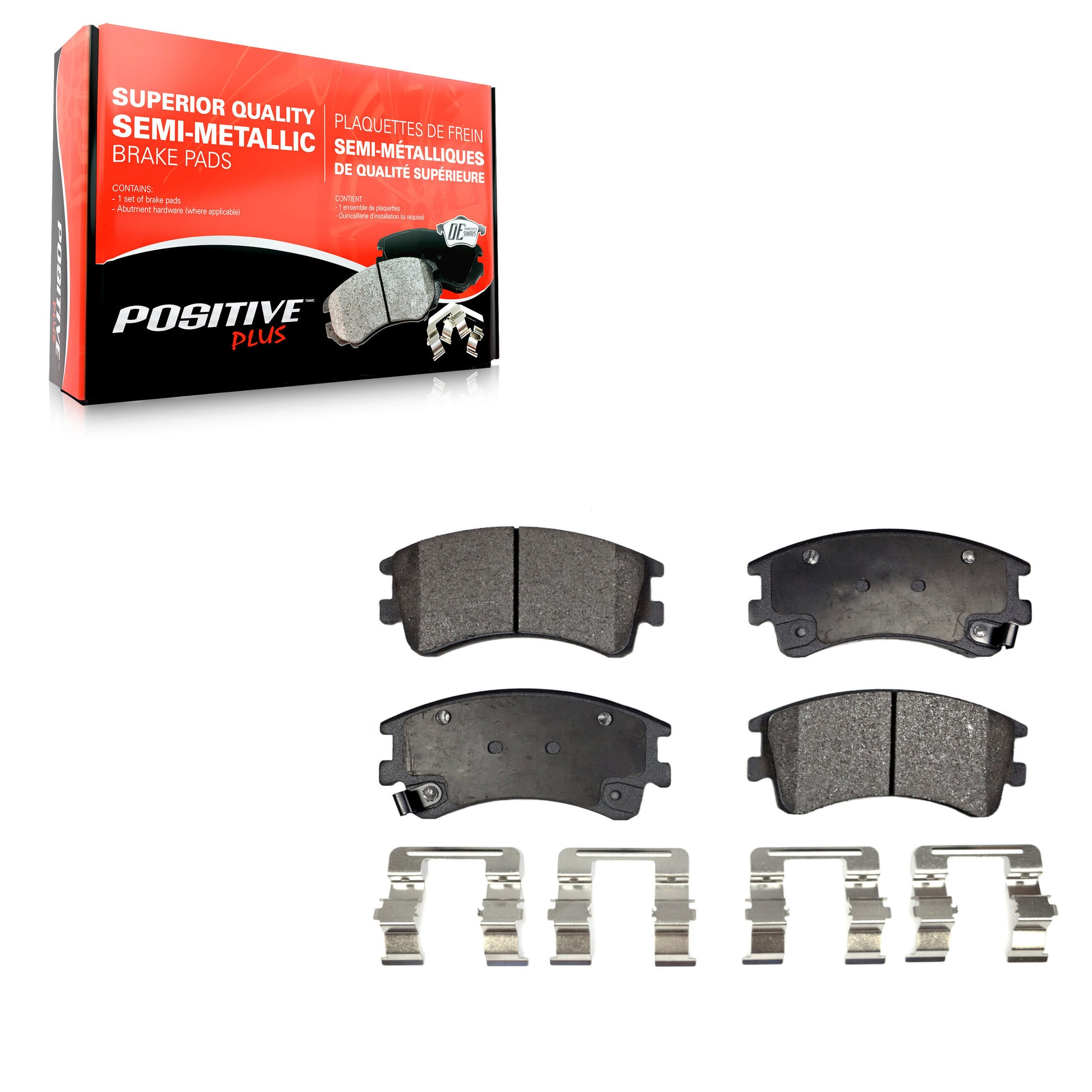 Positive Plus PPF-D957 Disc Brake Pad for 2003-2005 Mazda 6 - Front