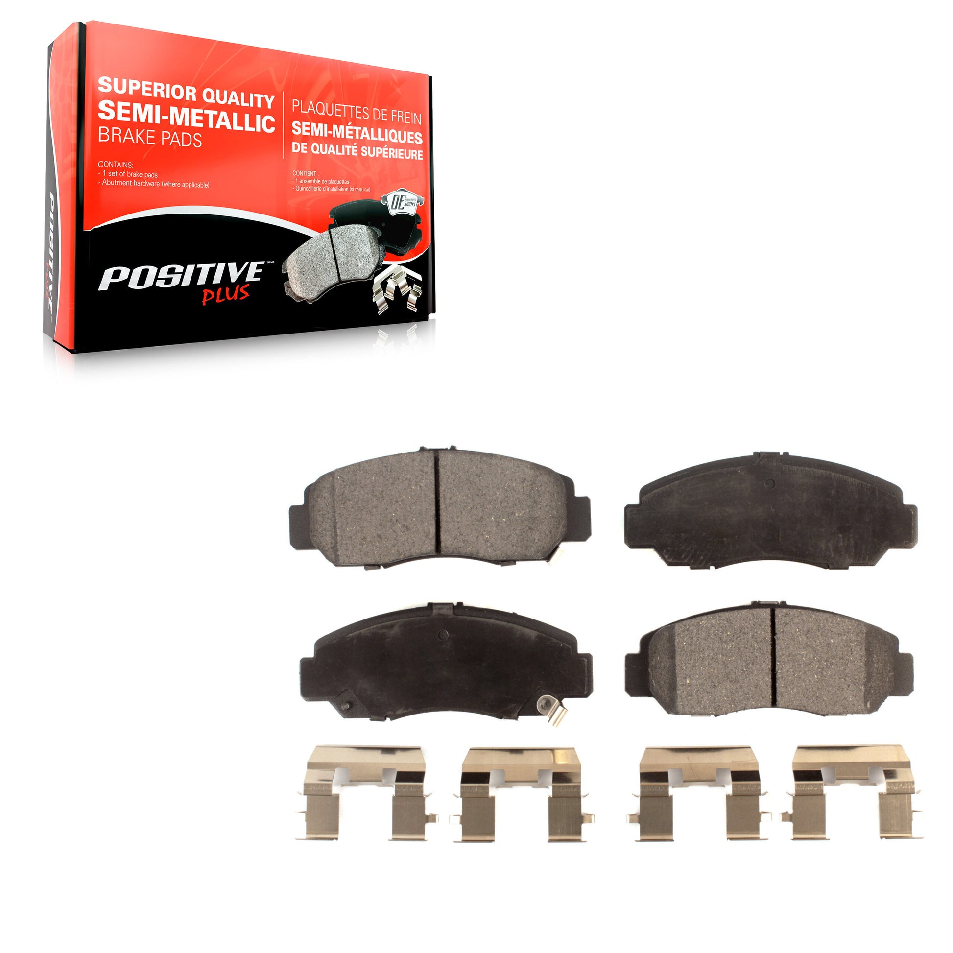 Positive Plus PPF-D959 Disc Brake Pad for 2003-2011 Acura CSX, Honda Accord, Honda Civic - Front
