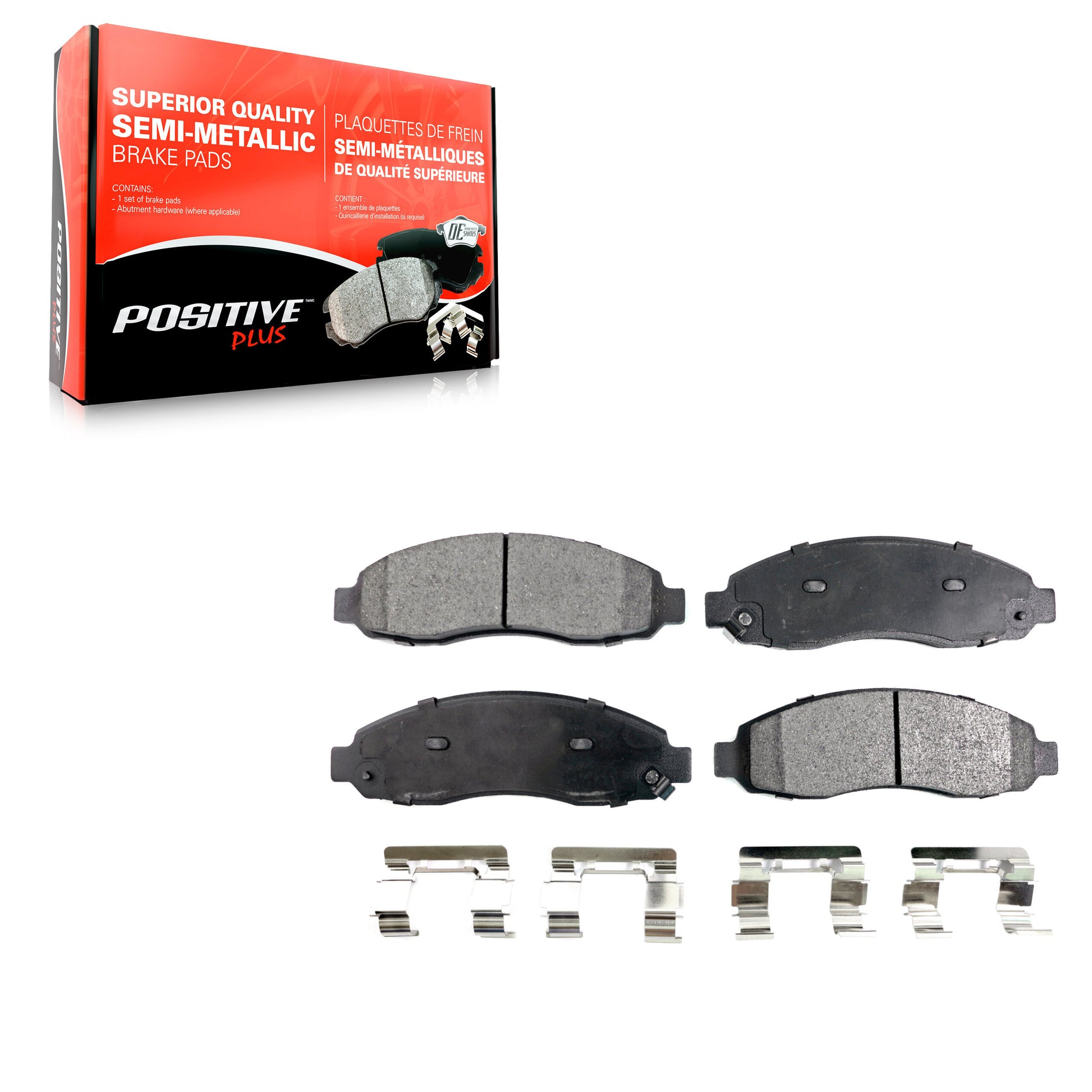 Positive Plus PPF-D962 Disc Brake Pad for 2003-2004 Dodge Dakota - Front