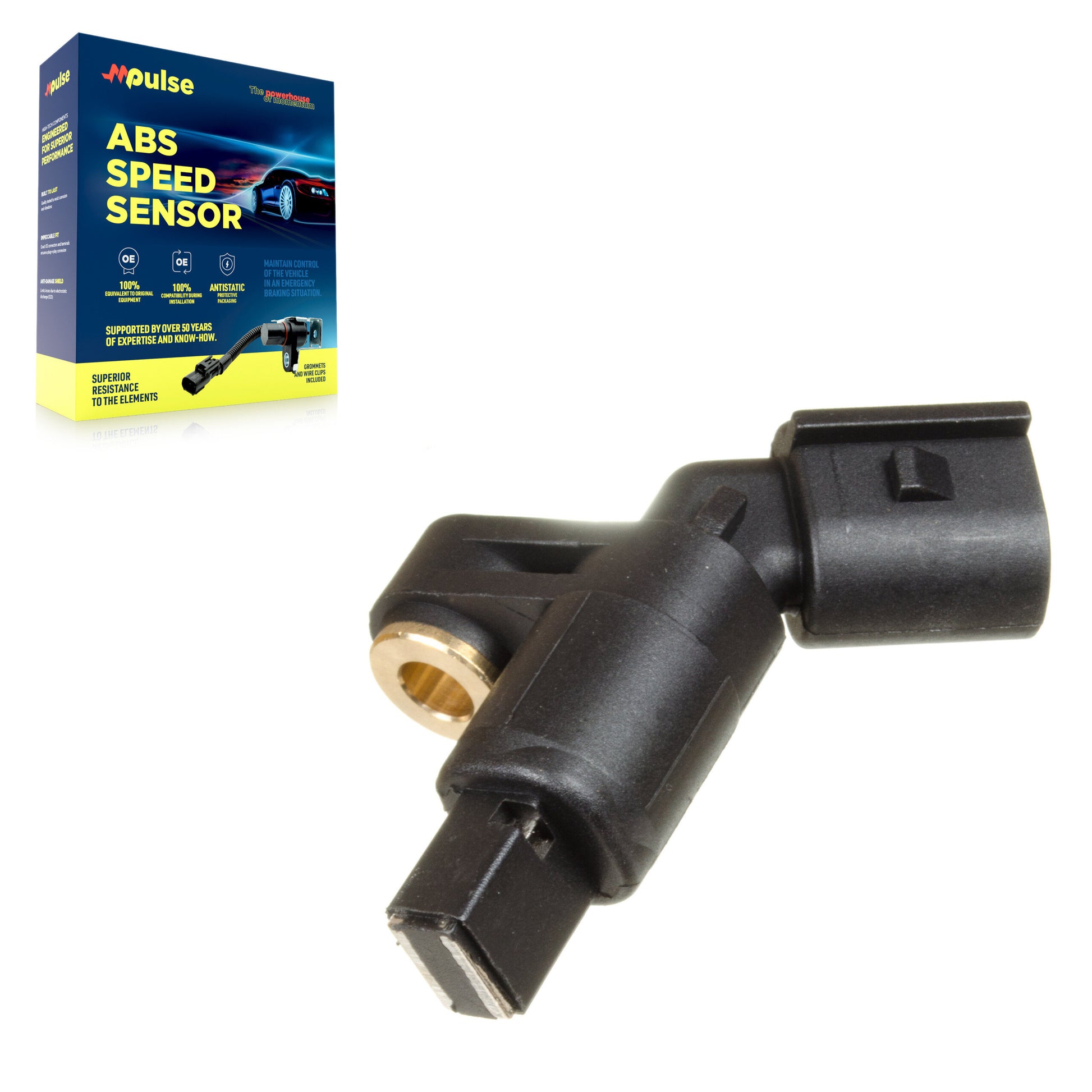 Mpulse SEN-2ABS0001 ABS Wheel Speed Sensor for 1995-2015 Volkswagen Clasico, Volkswagen Beetle Cabrio, Volkswagen GLI - Front Right, Front Left