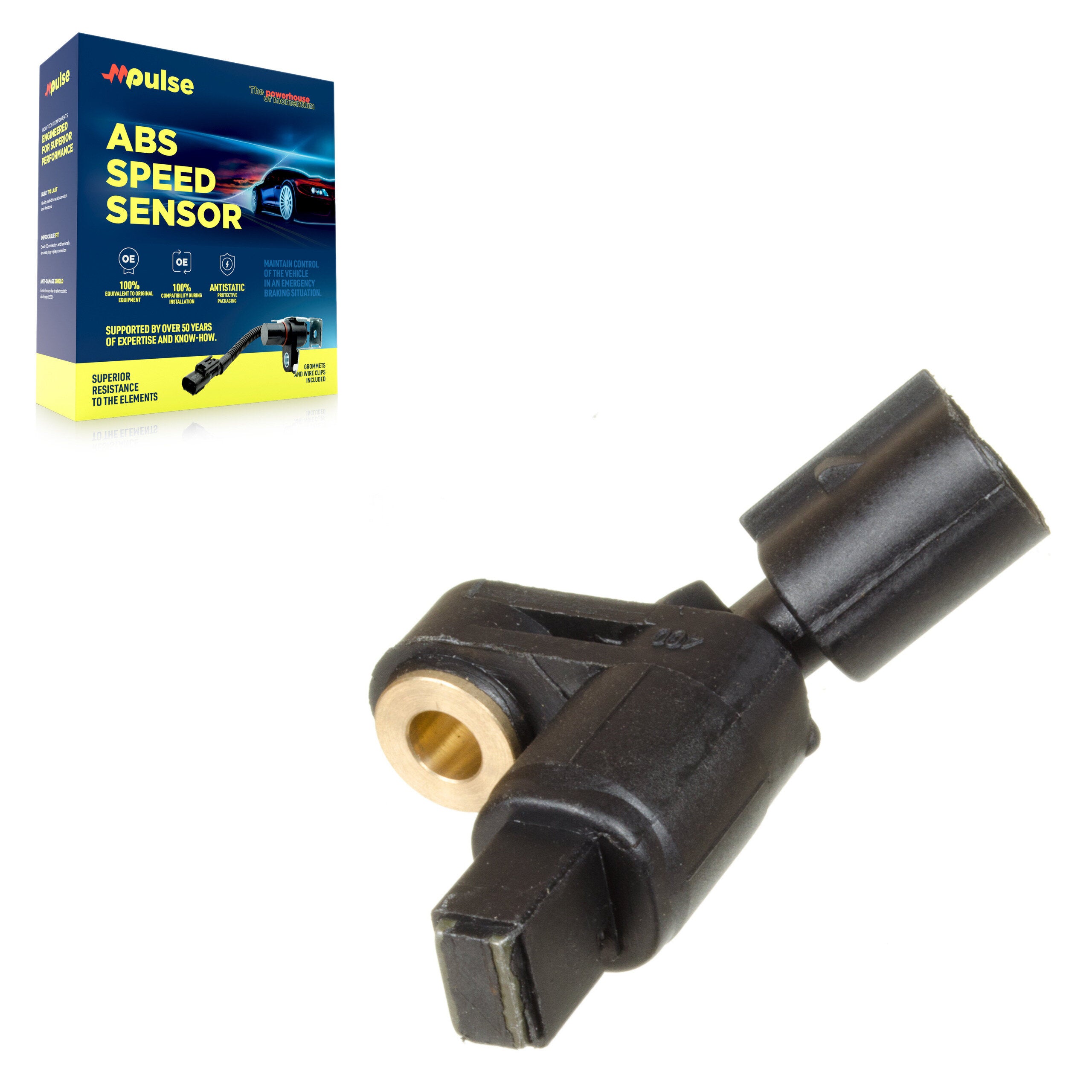 Mpulse SEN-2ABS0002 ABS Wheel Speed Sensor for 1995-2015 Volkswagen Clasico, Volkswagen Beetle Cabrio, Volkswagen GLI - Front Left, Front Right