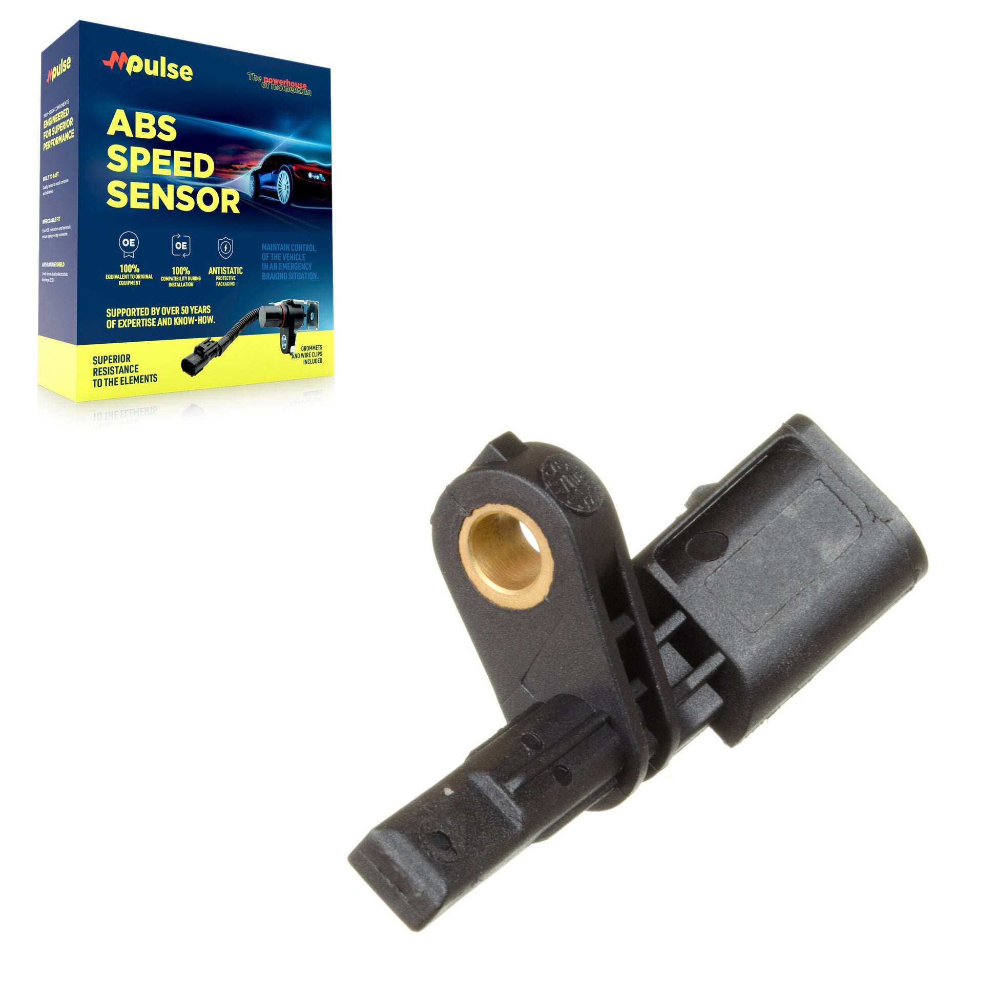 Mpulse SEN-2ABS0019 ABS Wheel Speed Sensor for 2004-2022 Volkswagen Transporter, Volkswagen Amarok, Volkswagen Caddy - Front Left, Front Right, Rear Left